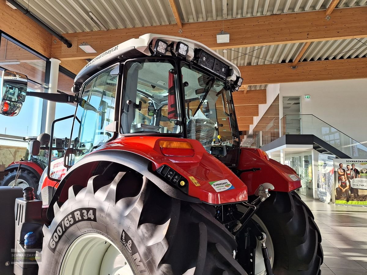 Traktor des Typs Steyr 4100 Multi (Stage V), Vorführmaschine in Gampern (Bild 8)