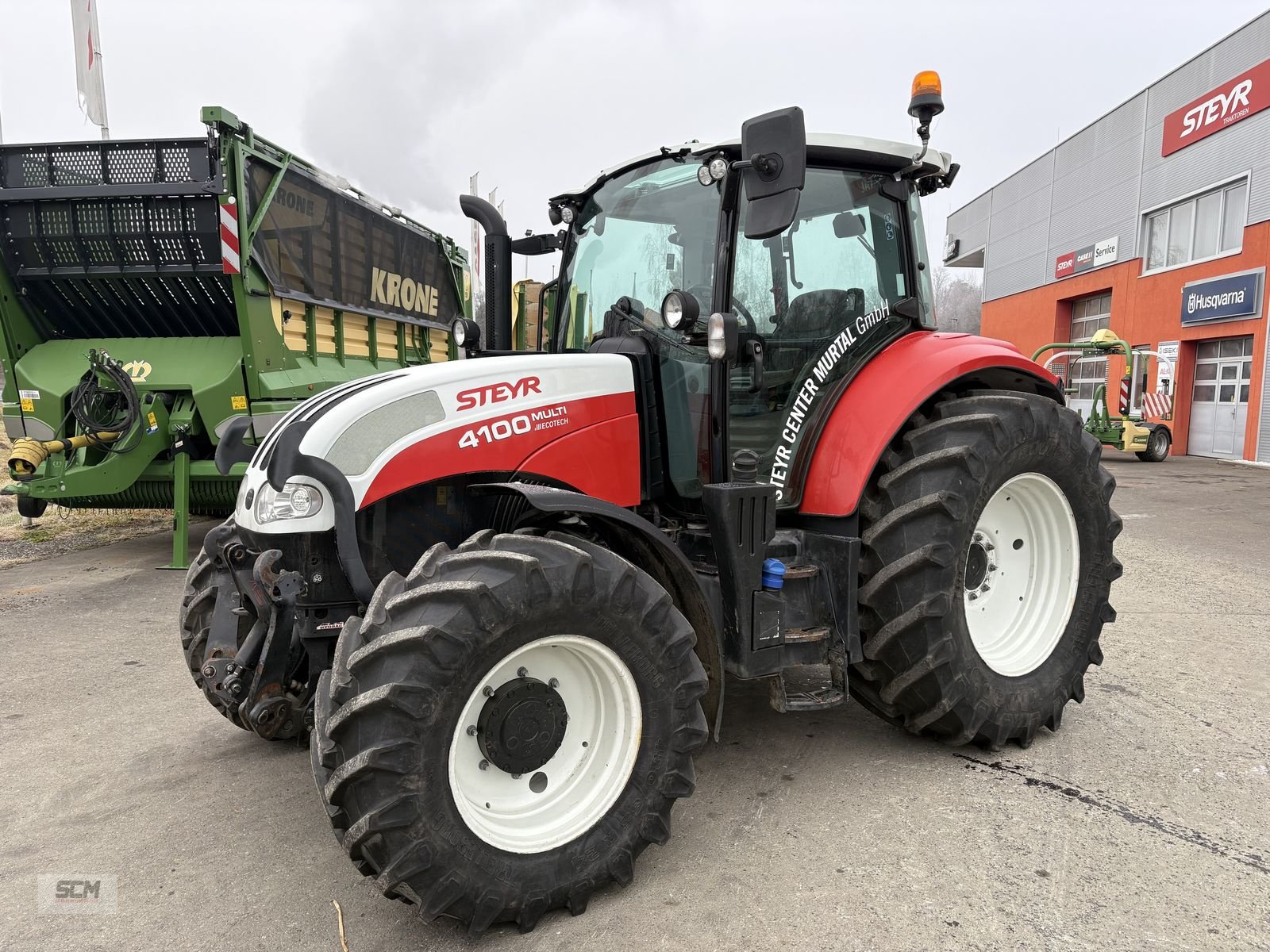 Traktor Türe ait Steyr 4100 Multi, Gebrauchtmaschine içinde St. Marein (resim 2)