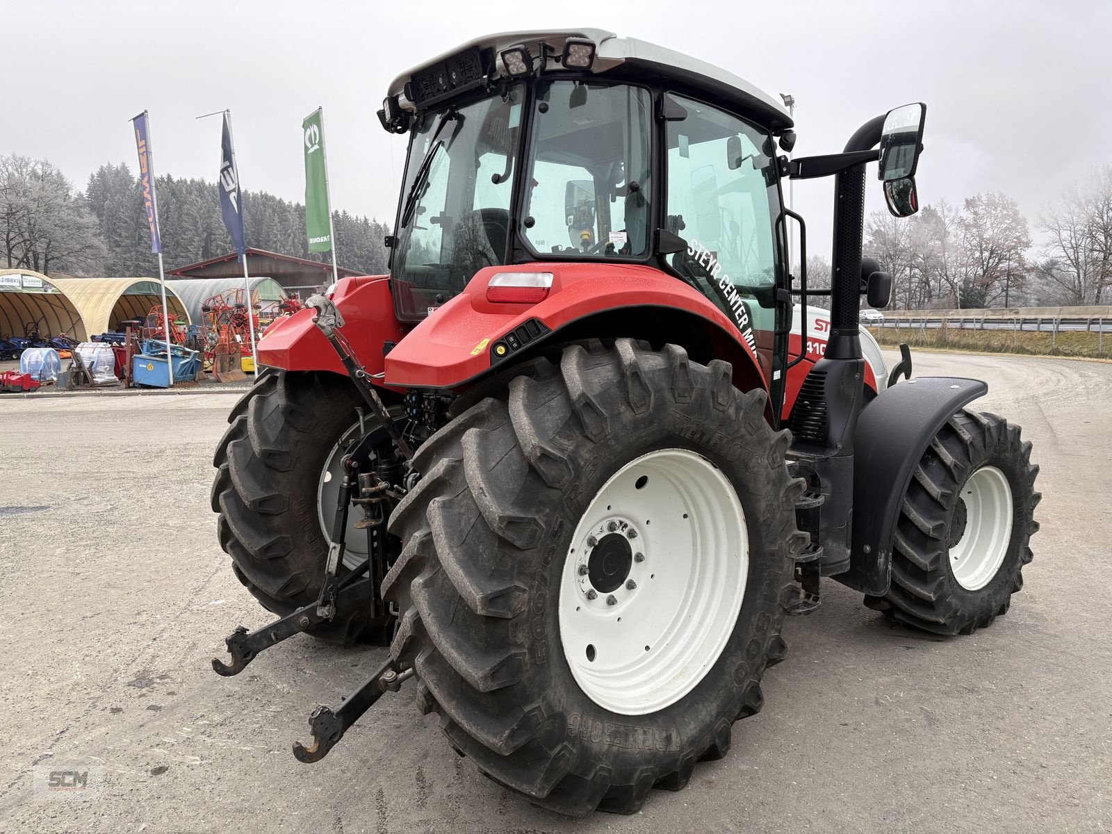 Traktor Türe ait Steyr 4100 Multi, Gebrauchtmaschine içinde St. Marein (resim 4)