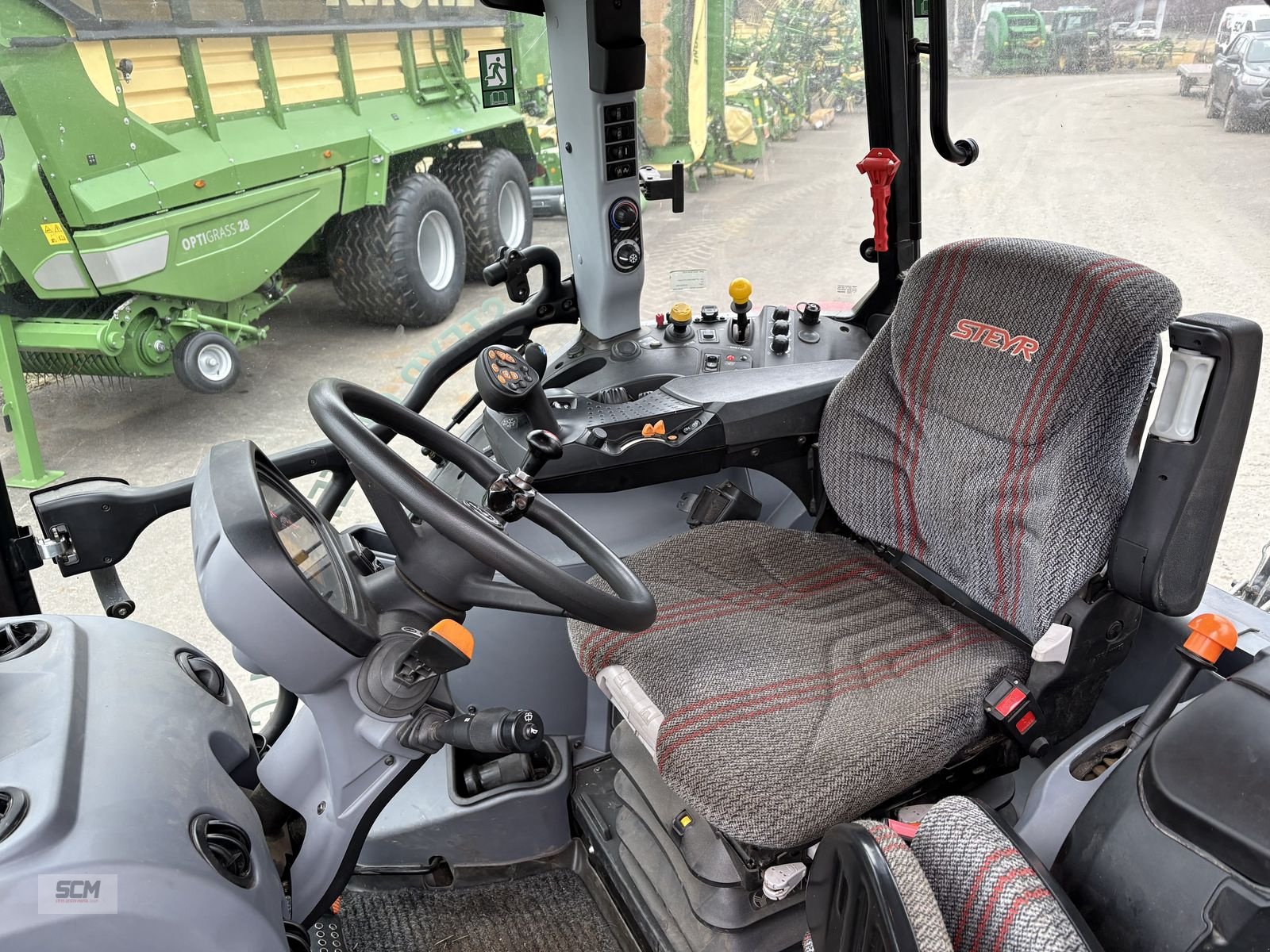 Traktor Türe ait Steyr 4100 Multi, Gebrauchtmaschine içinde St. Marein (resim 8)