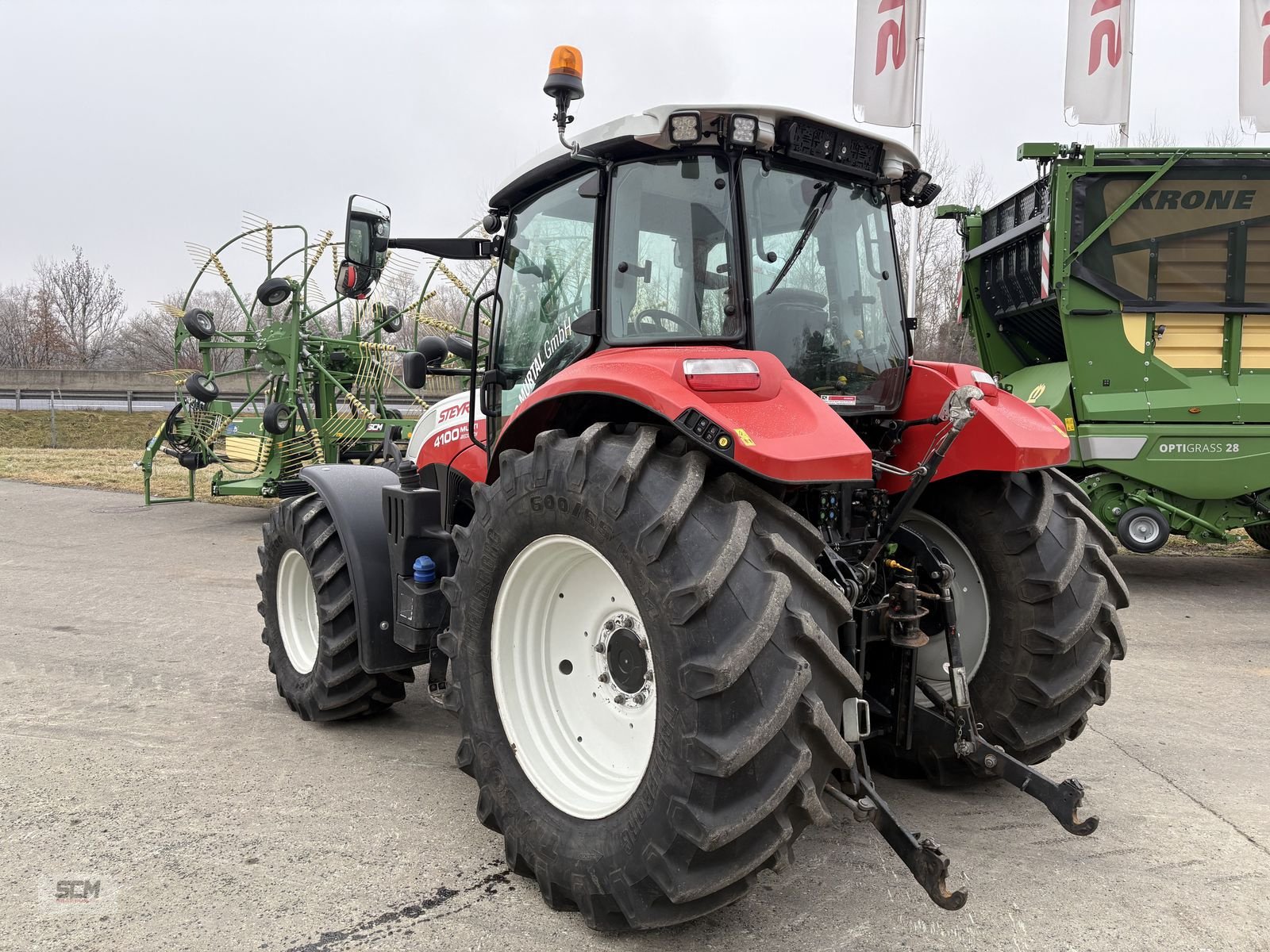Traktor Türe ait Steyr 4100 Multi, Gebrauchtmaschine içinde St. Marein (resim 5)