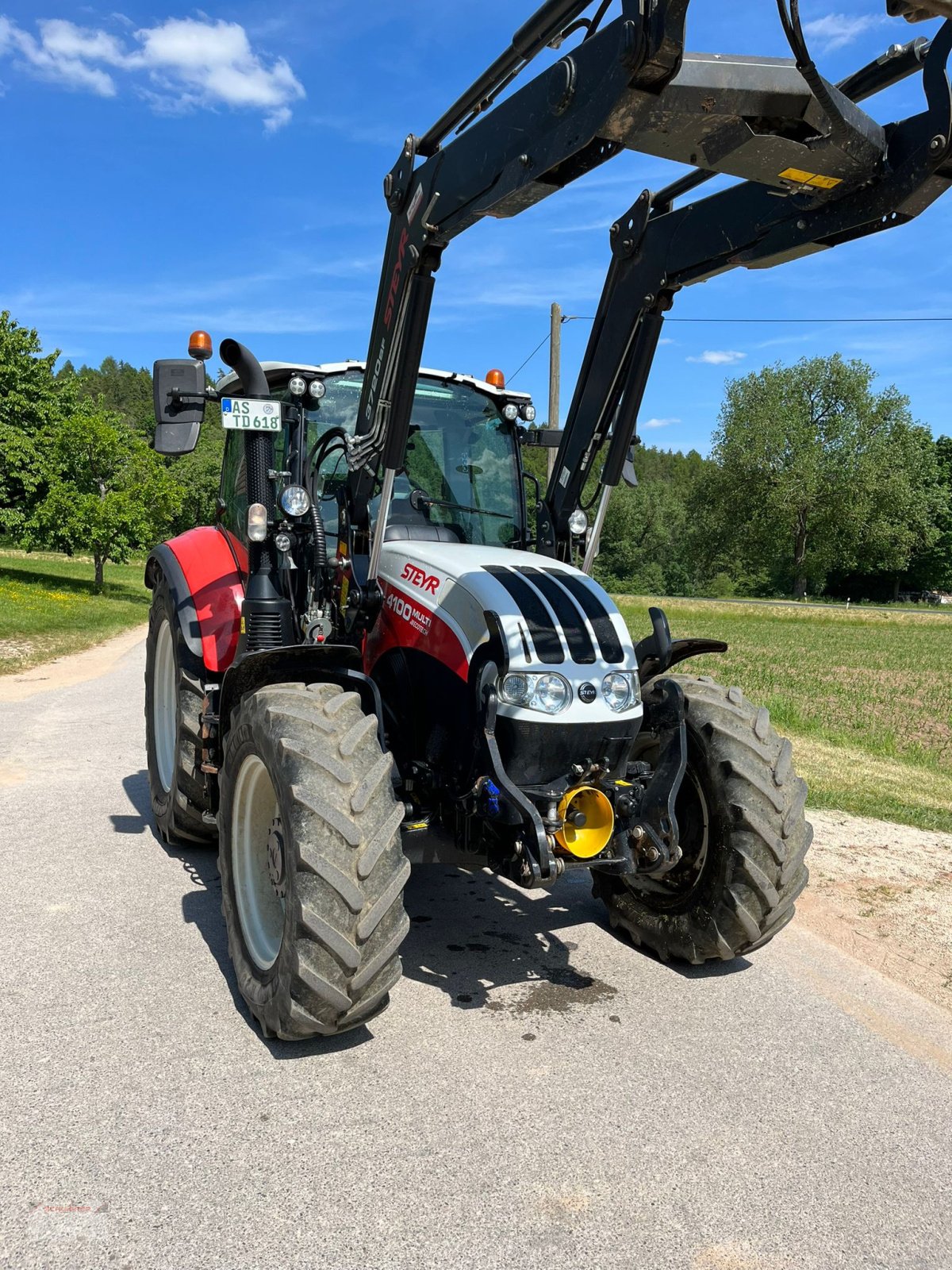 Traktor tipa Steyr 4100 Multi, Gebrauchtmaschine u Schwandorf (Slika 4)