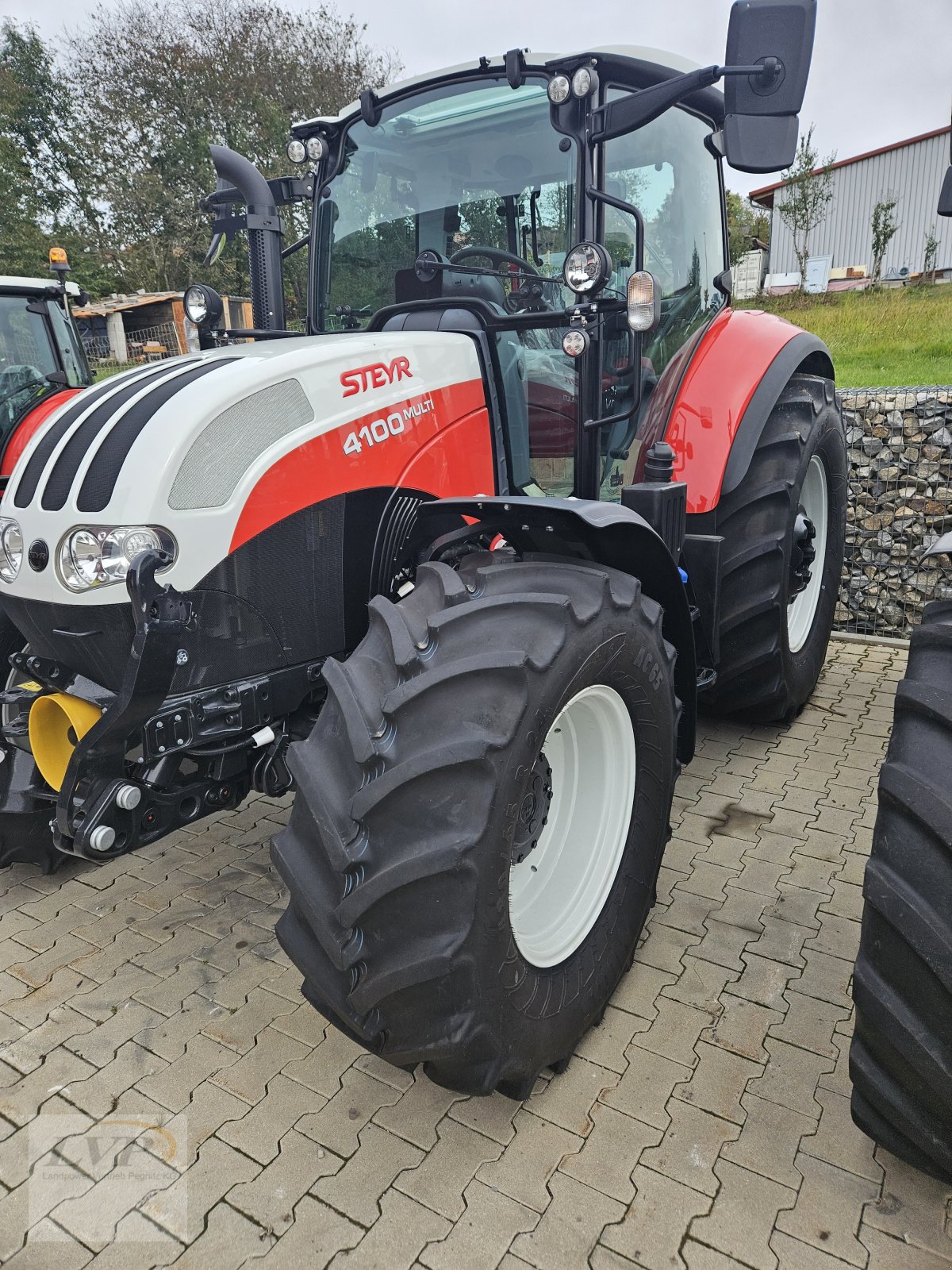 Traktor del tipo Steyr 4100 Multi, Neumaschine en Hohenau (Imagen 5)