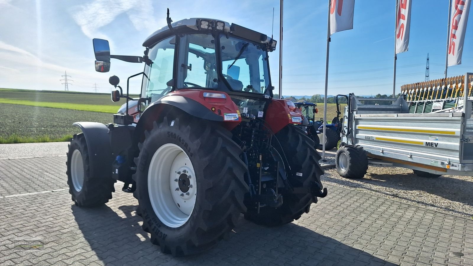 Traktor des Typs Steyr 4100 Plus 1.0, Neumaschine in Aurolzmünster (Bild 5)