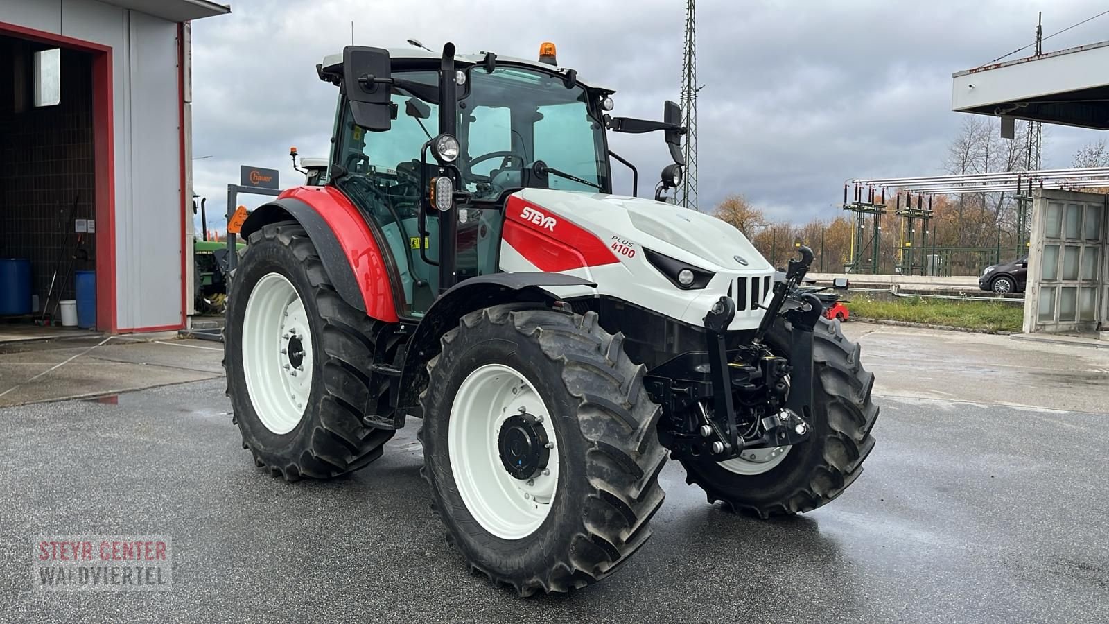 Traktor des Typs Steyr 4100 PLUS, Vorführmaschine in Gmünd (Bild 1)