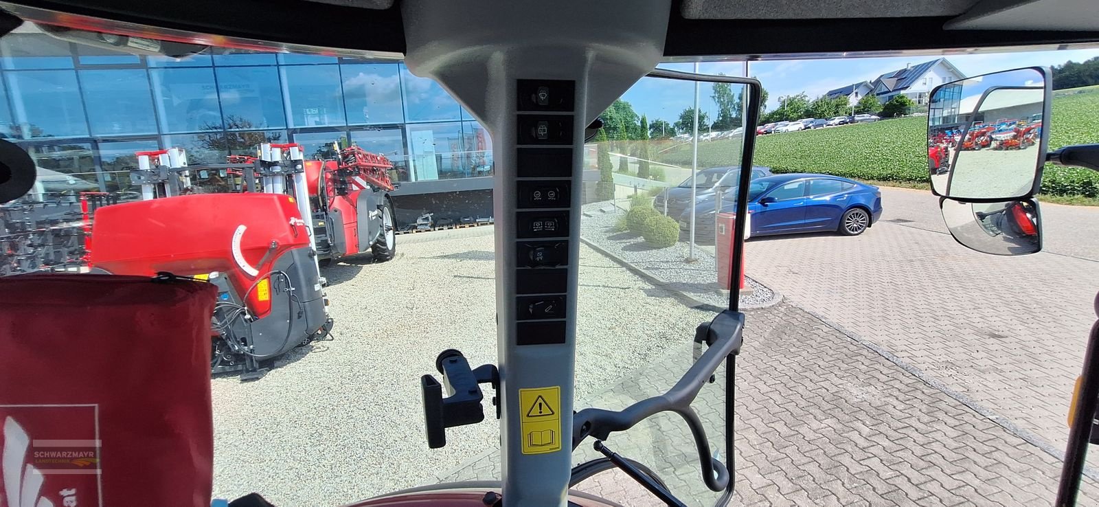 Traktor of the type Steyr 4100 PLUS, Neumaschine in Aurolzmünster (Picture 18)