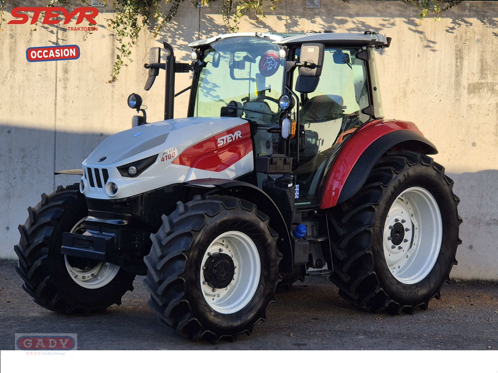 Traktor a típus Steyr 4100 PLUS, Neumaschine ekkor: Lebring (Kép 1)