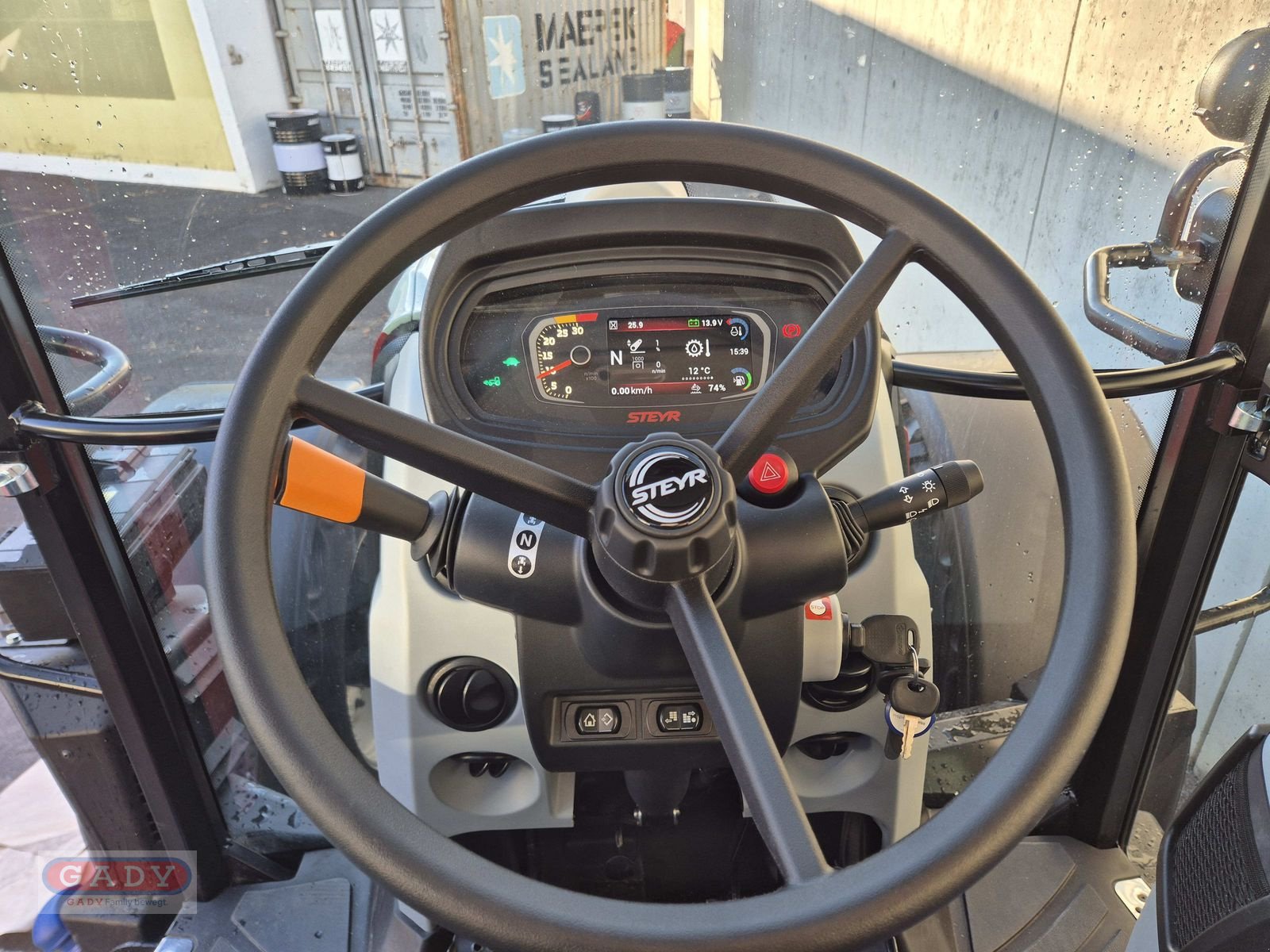 Traktor a típus Steyr 4100 PLUS, Neumaschine ekkor: Lebring (Kép 15)