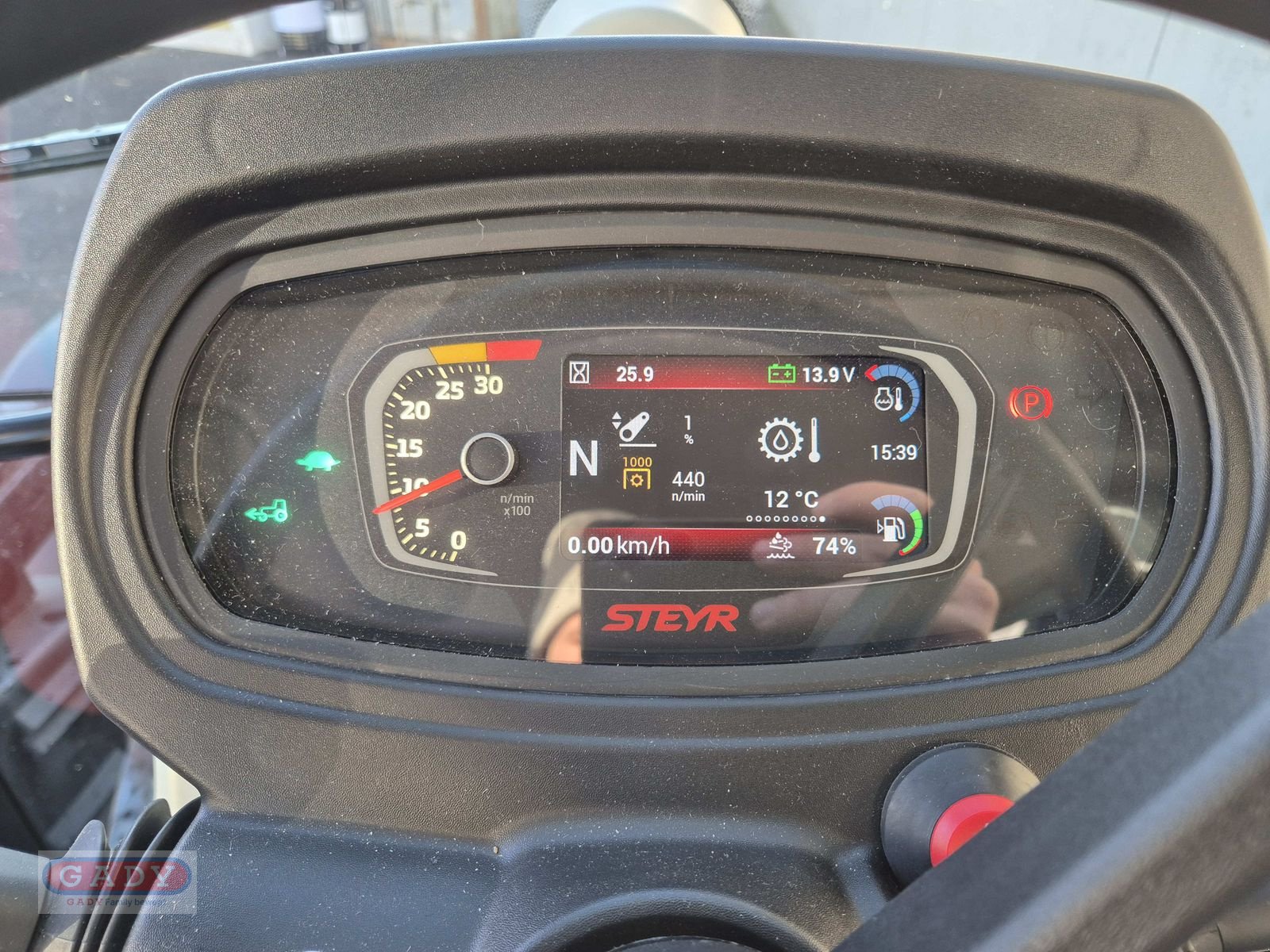 Traktor a típus Steyr 4100 PLUS, Neumaschine ekkor: Lebring (Kép 14)