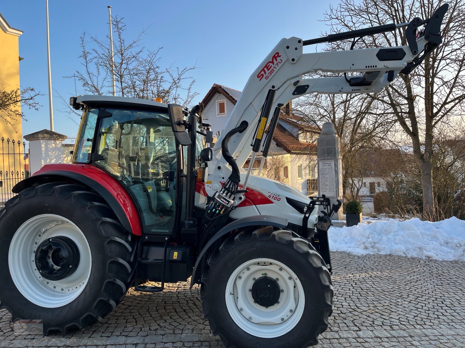Traktor tipa Steyr 4100 Plus, Neumaschine u Schwandorf (Slika 12)