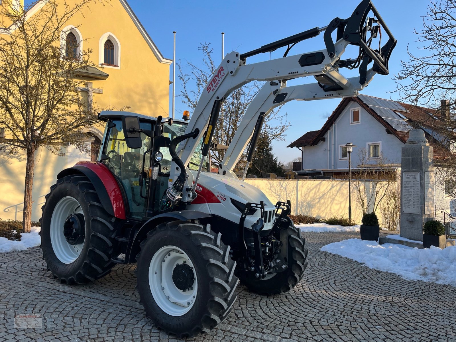 Traktor tipa Steyr 4100 Plus, Neumaschine u Schwandorf (Slika 13)