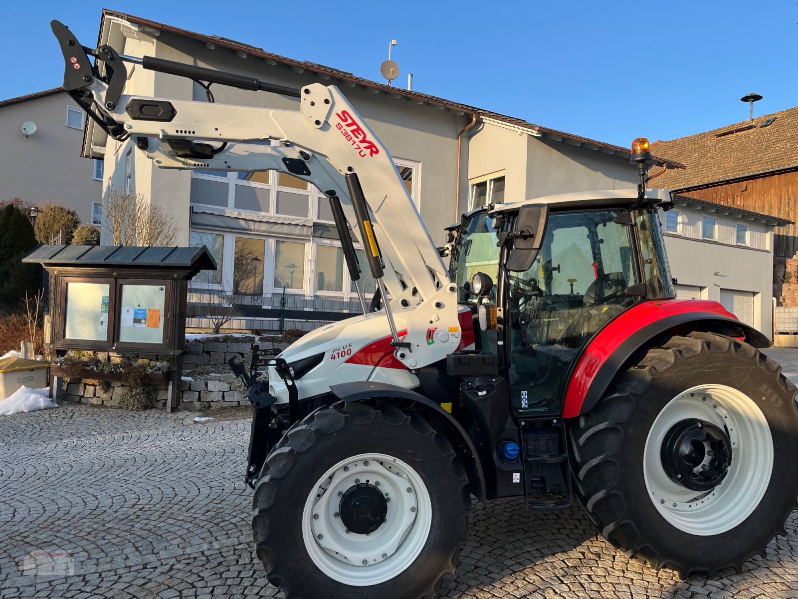 Traktor tipa Steyr 4100 Plus, Neumaschine u Schwandorf (Slika 15)