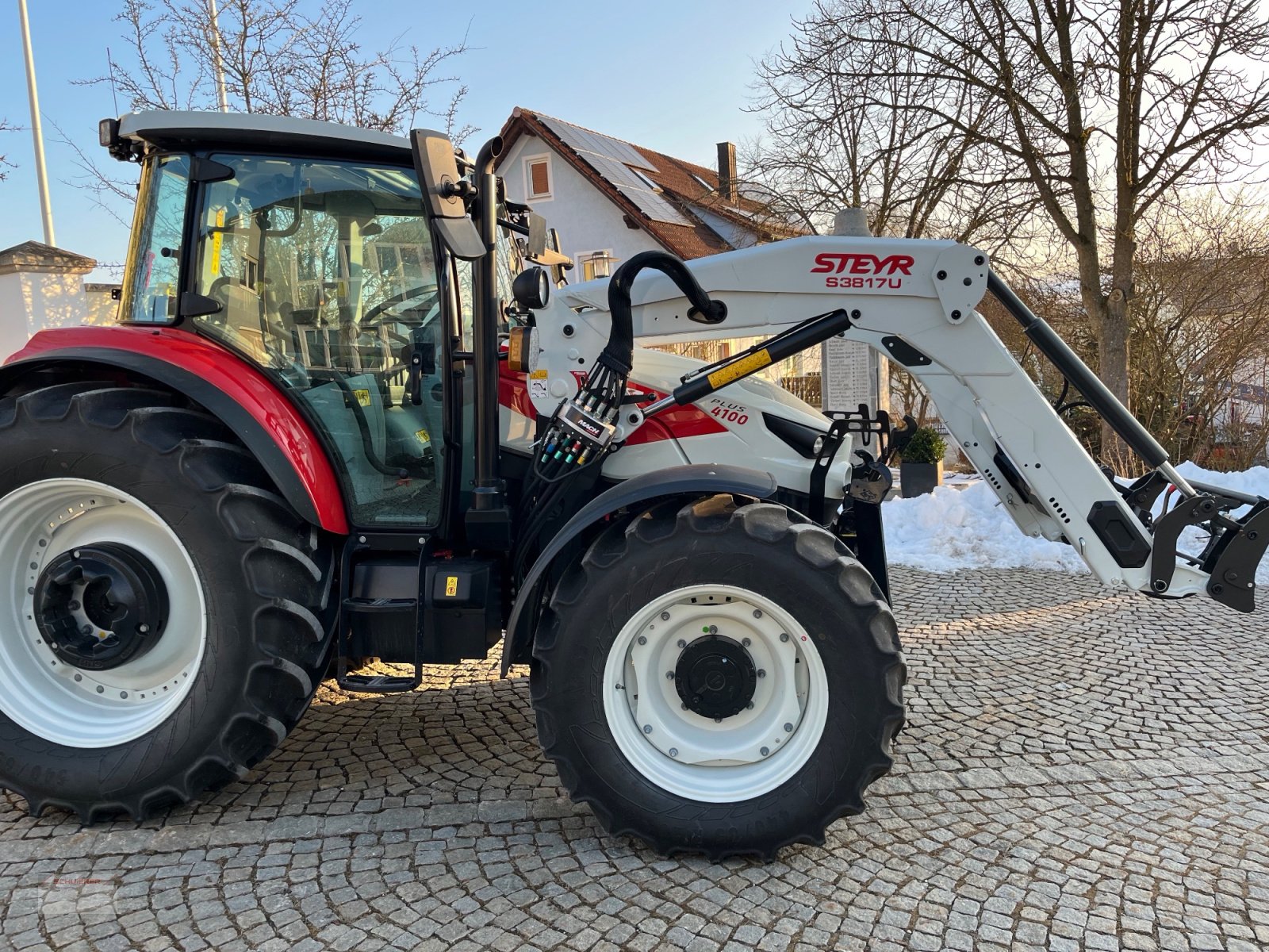 Traktor tipa Steyr 4100 Plus, Neumaschine u Schwandorf (Slika 18)