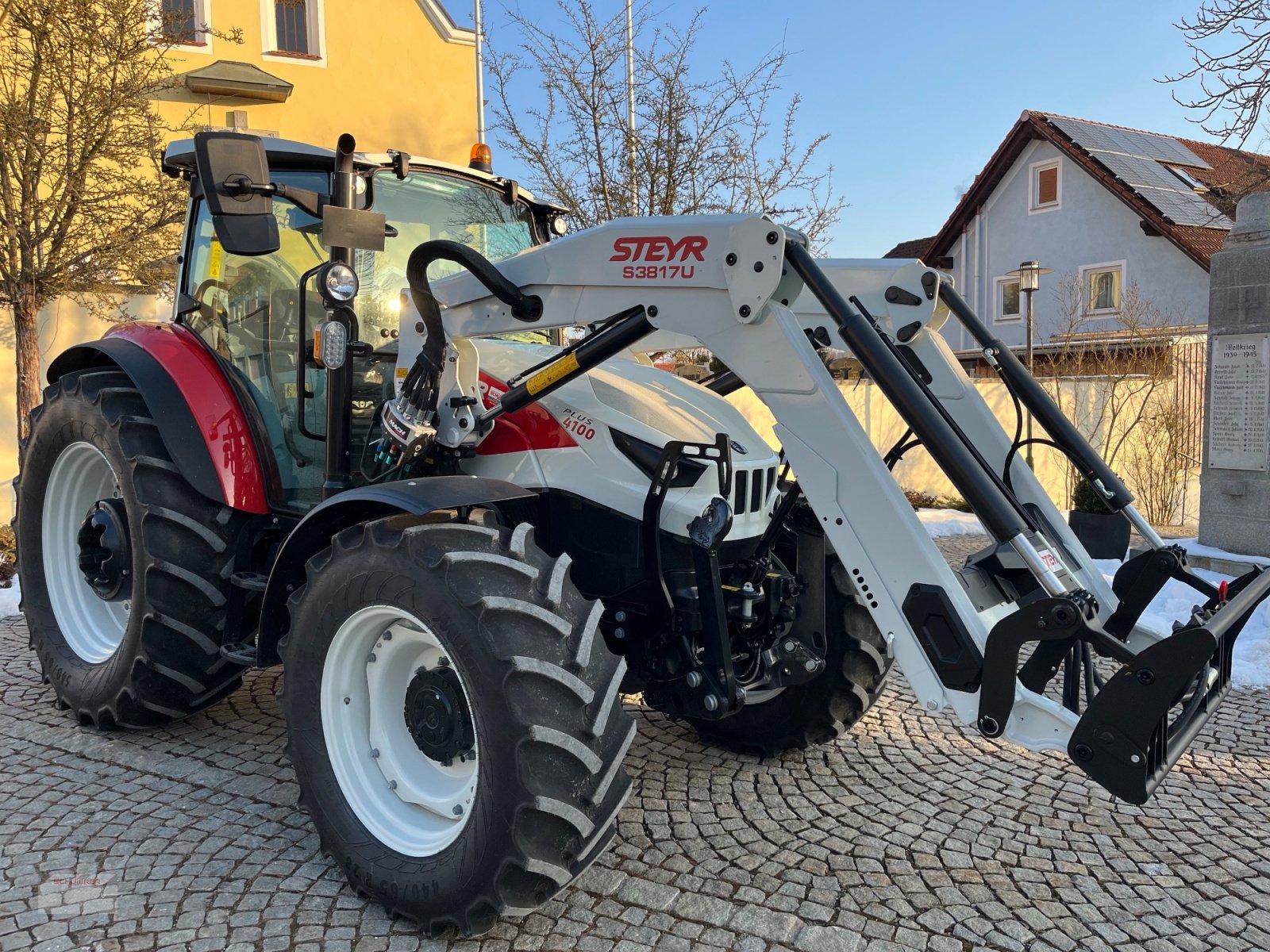 Traktor tipa Steyr 4100 Plus, Neumaschine u Schwandorf (Slika 19)