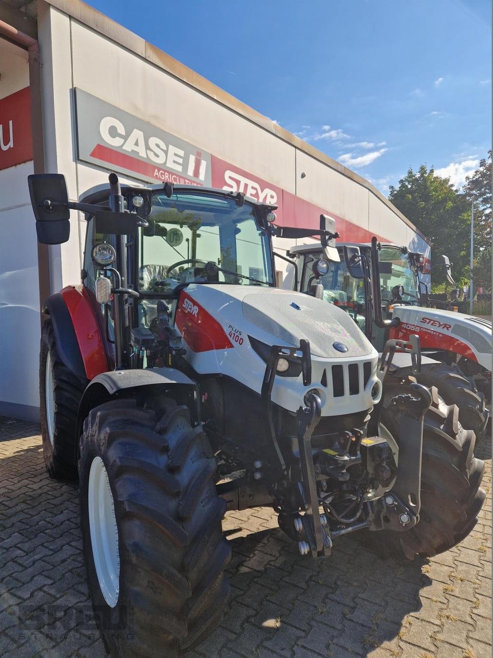 Traktor a típus Steyr 4100 Plus, Neumaschine ekkor: Straubing (Kép 1)
