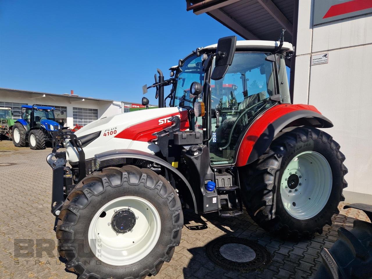 Traktor a típus Steyr 4100 Plus, Neumaschine ekkor: Straubing (Kép 3)