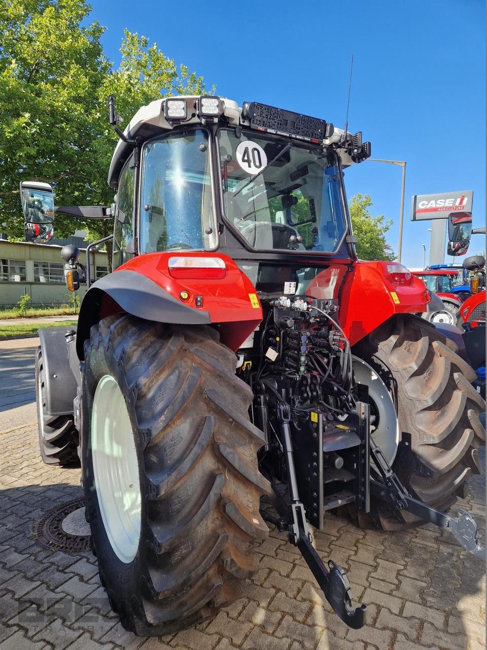 Traktor a típus Steyr 4100 Plus, Neumaschine ekkor: Straubing (Kép 4)