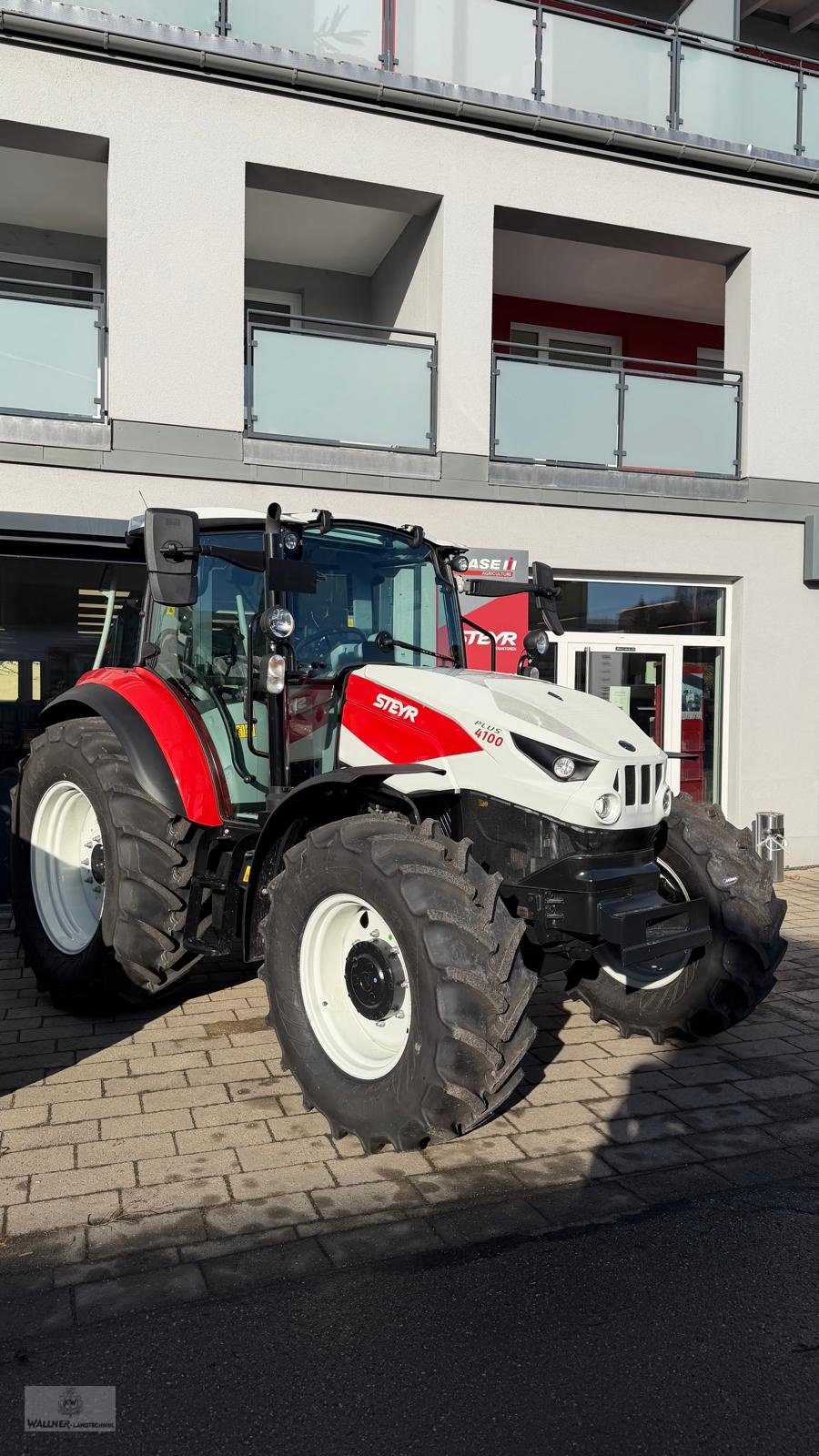 Traktor typu Steyr 4100 Plus, Neumaschine v Wolnzach (Obrázek 3)
