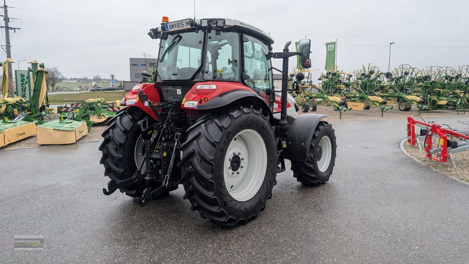 Traktor typu Steyr 4100 PLUS, Neumaschine v Gampern (Obrázek 4)