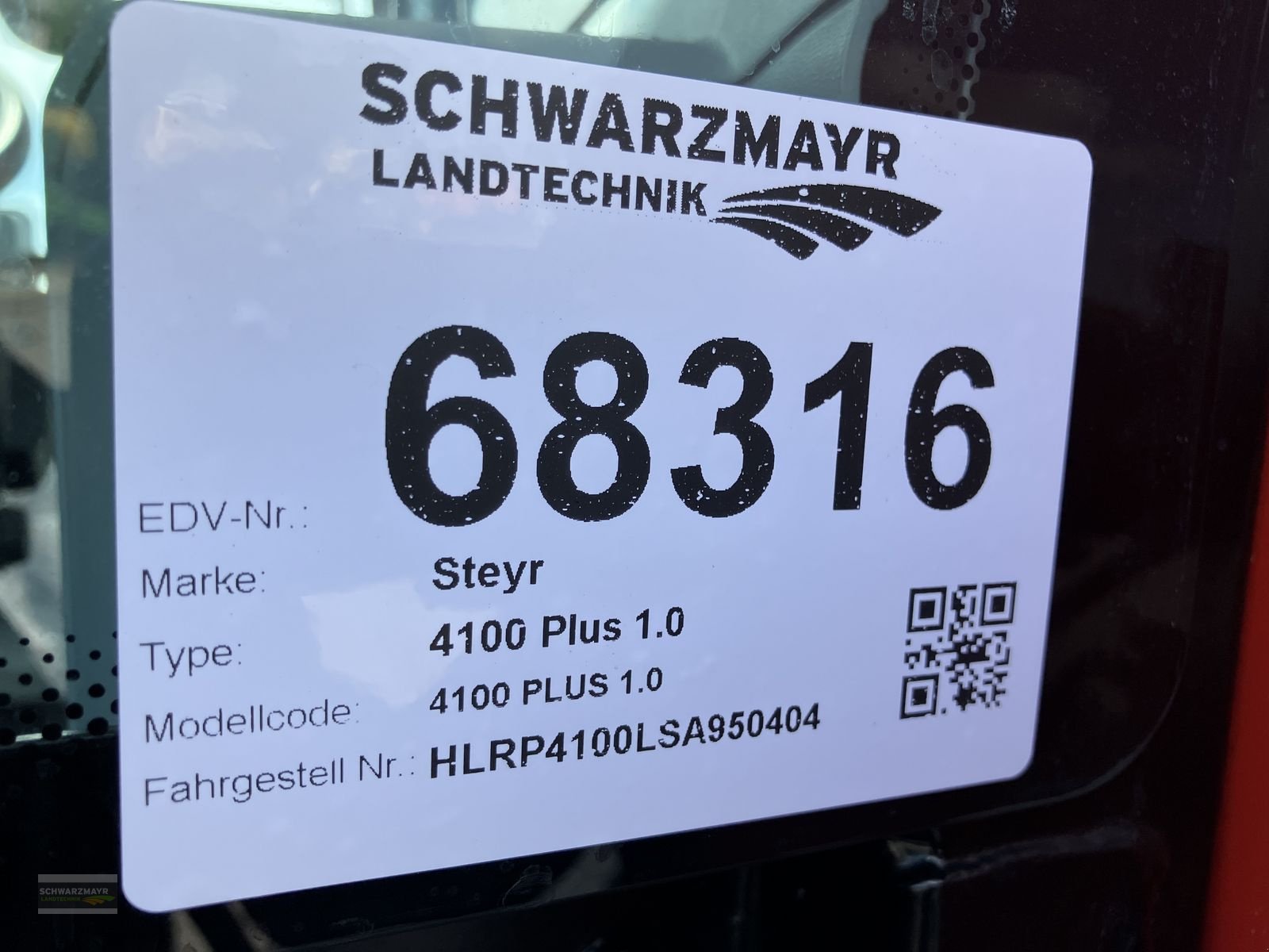 Traktor του τύπου Steyr 4100 PLUS, Neumaschine σε Gampern (Φωτογραφία 15)