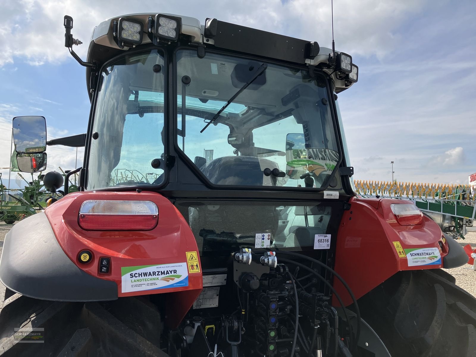 Traktor Türe ait Steyr 4100 PLUS, Neumaschine içinde Gampern (resim 7)