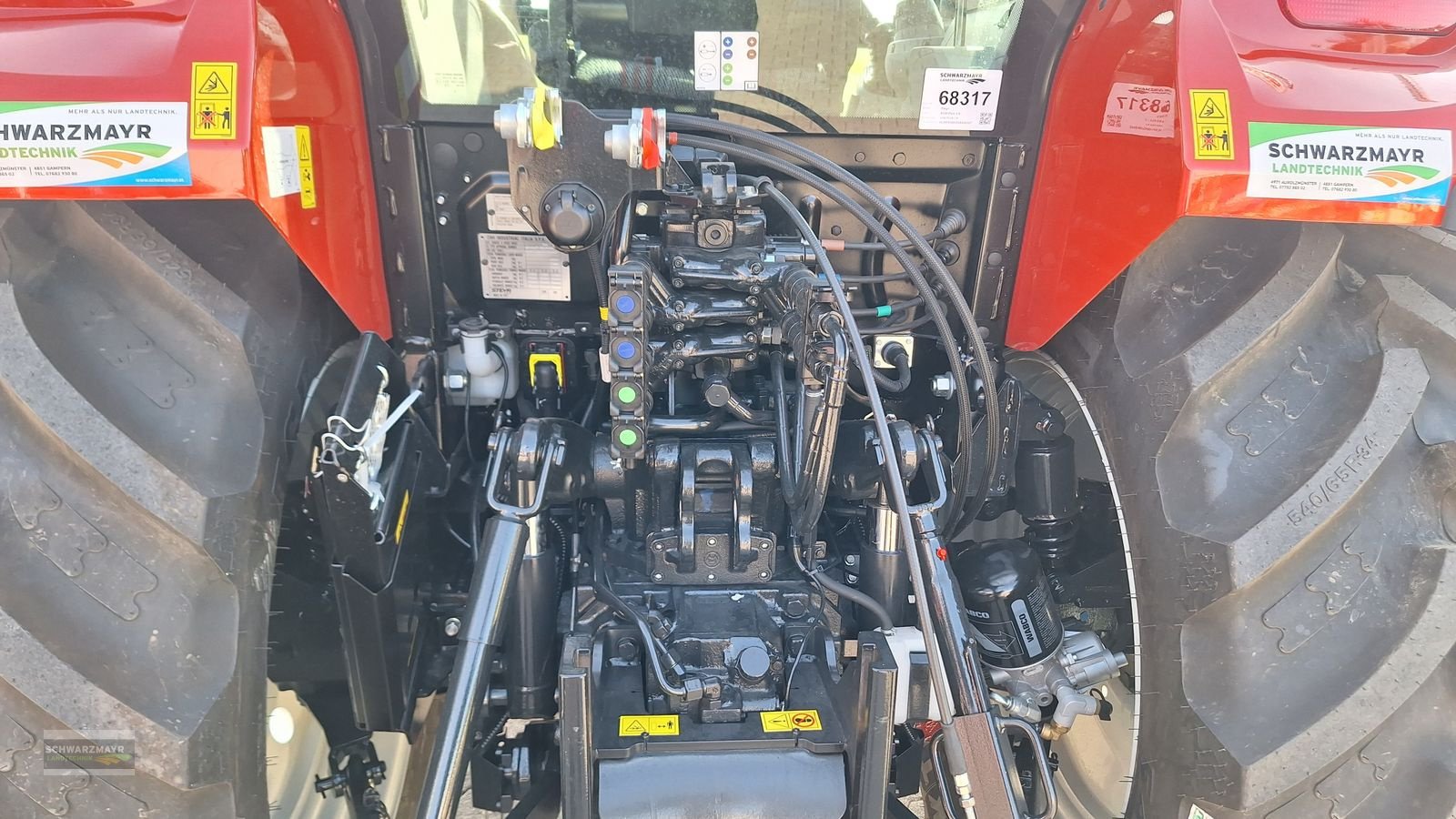 Traktor des Typs Steyr 4100 PLUS, Mietmaschine in Gampern (Bild 11)