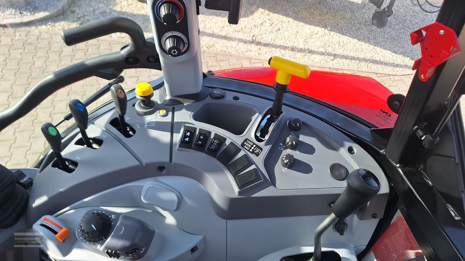 Traktor des Typs Steyr 4100 PLUS, Mietmaschine in Gampern (Bild 15)