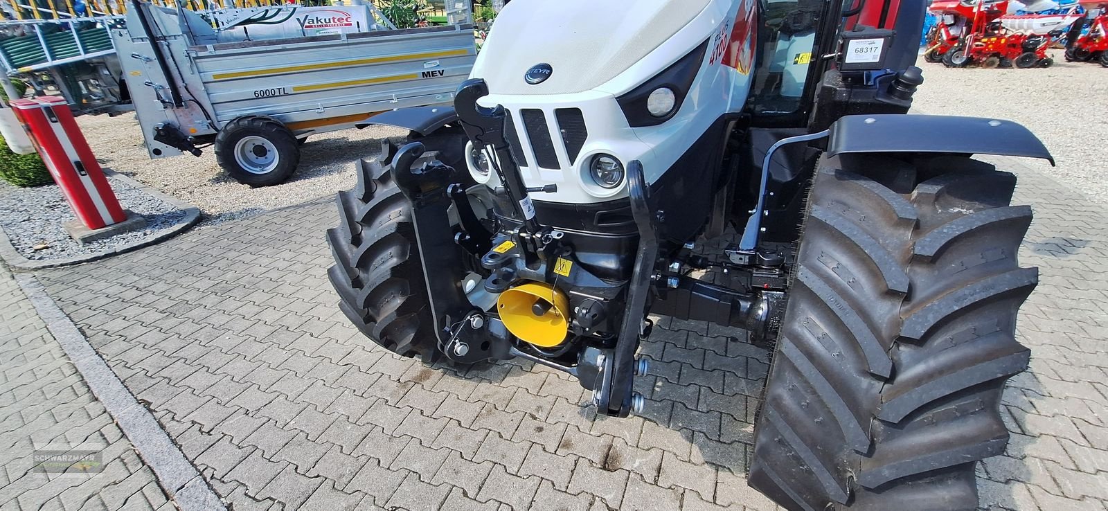 Traktor des Typs Steyr 4100 PLUS, Mietmaschine in Gampern (Bild 29)