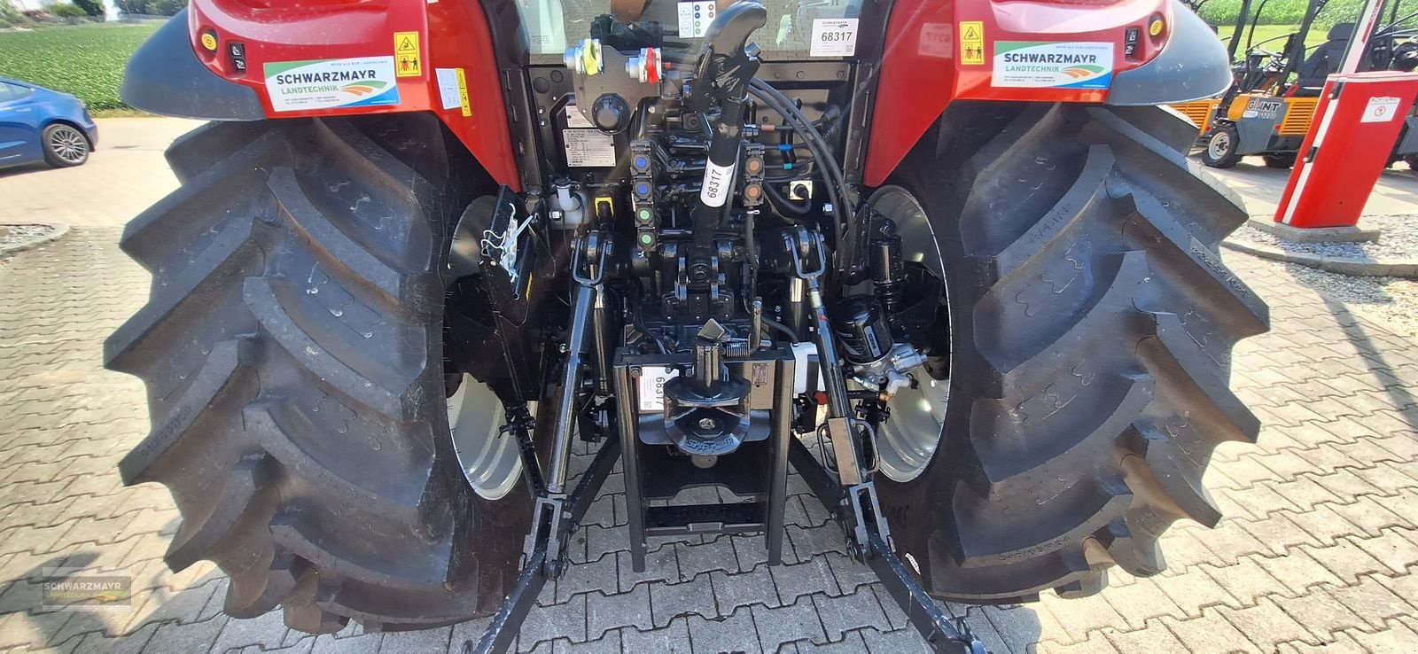 Traktor des Typs Steyr 4100 PLUS, Mietmaschine in Gampern (Bild 30)