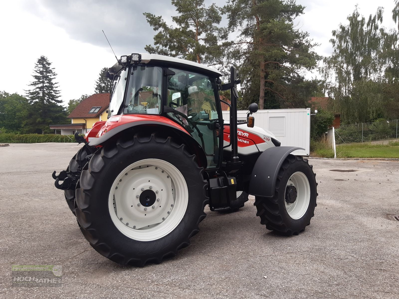Traktor of the type Steyr 4100 PLUS, Neumaschine in Kronstorf (Picture 15)