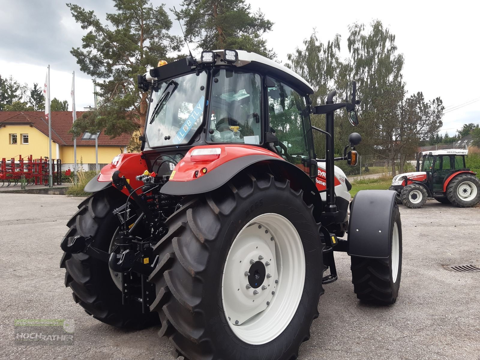 Traktor of the type Steyr 4100 PLUS, Neumaschine in Kronstorf (Picture 14)
