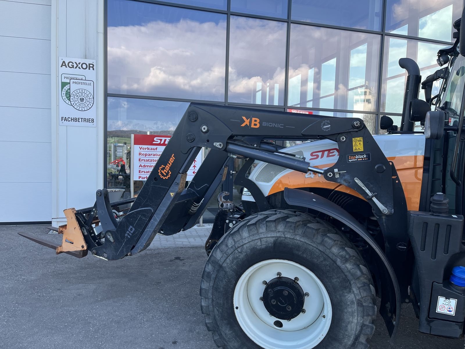 Traktor typu Steyr 4100, Gebrauchtmaschine w Harmannsdorf (Zdjęcie 23)