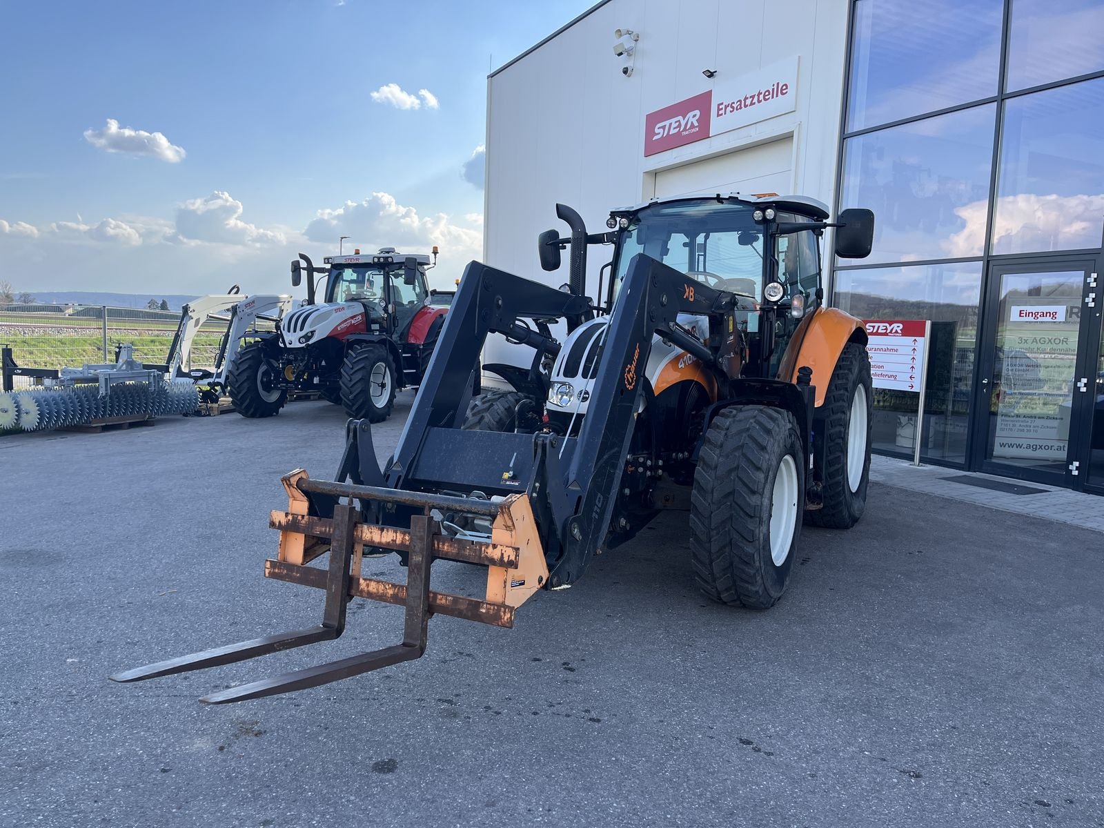 Traktor typu Steyr 4100, Gebrauchtmaschine w Harmannsdorf (Zdjęcie 7)