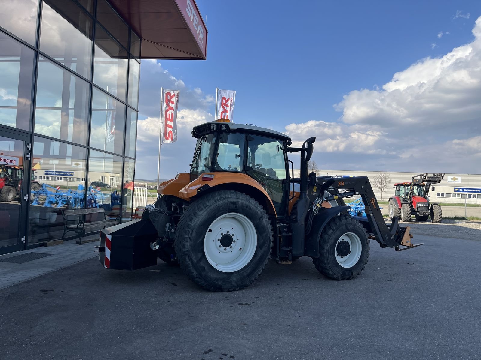 Traktor typu Steyr 4100, Gebrauchtmaschine w Harmannsdorf (Zdjęcie 9)
