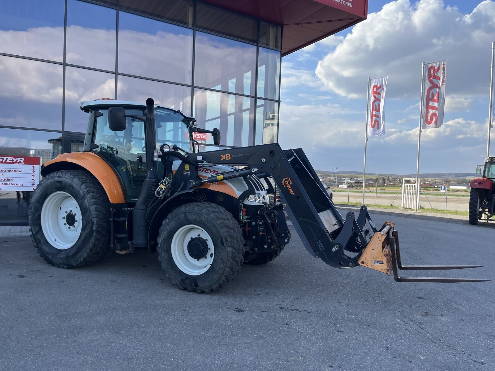 Traktor typu Steyr 4100, Gebrauchtmaschine w Harmannsdorf (Zdjęcie 3)