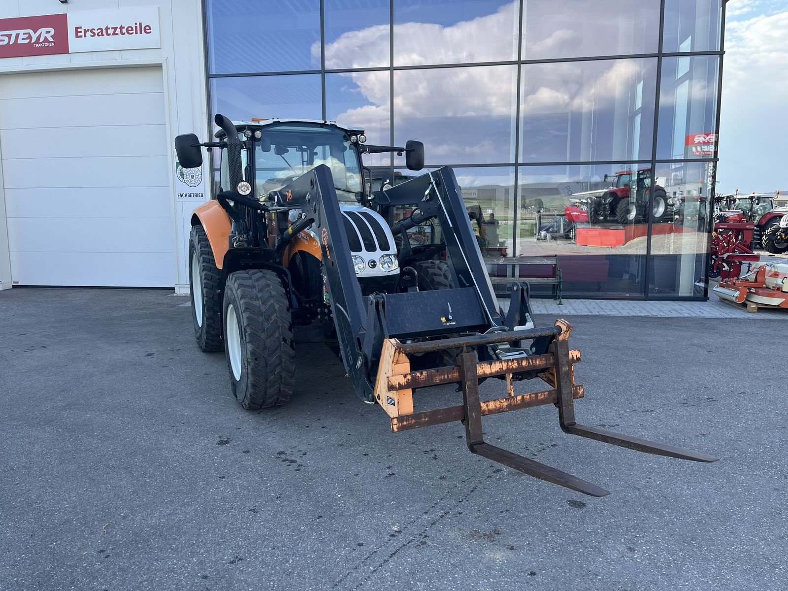 Traktor typu Steyr 4100, Gebrauchtmaschine w Harmannsdorf (Zdjęcie 4)
