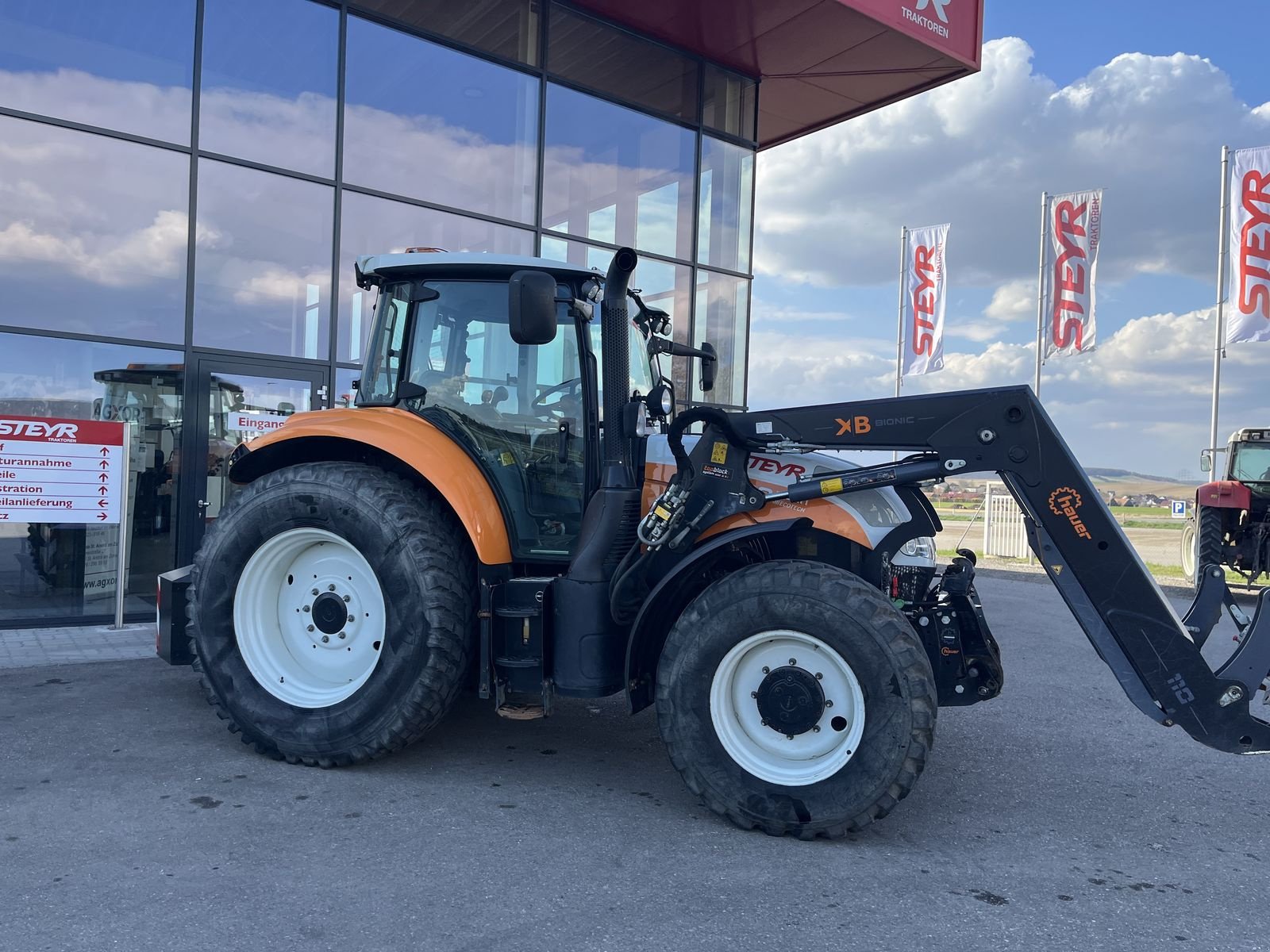 Traktor typu Steyr 4100, Gebrauchtmaschine w Harmannsdorf (Zdjęcie 8)