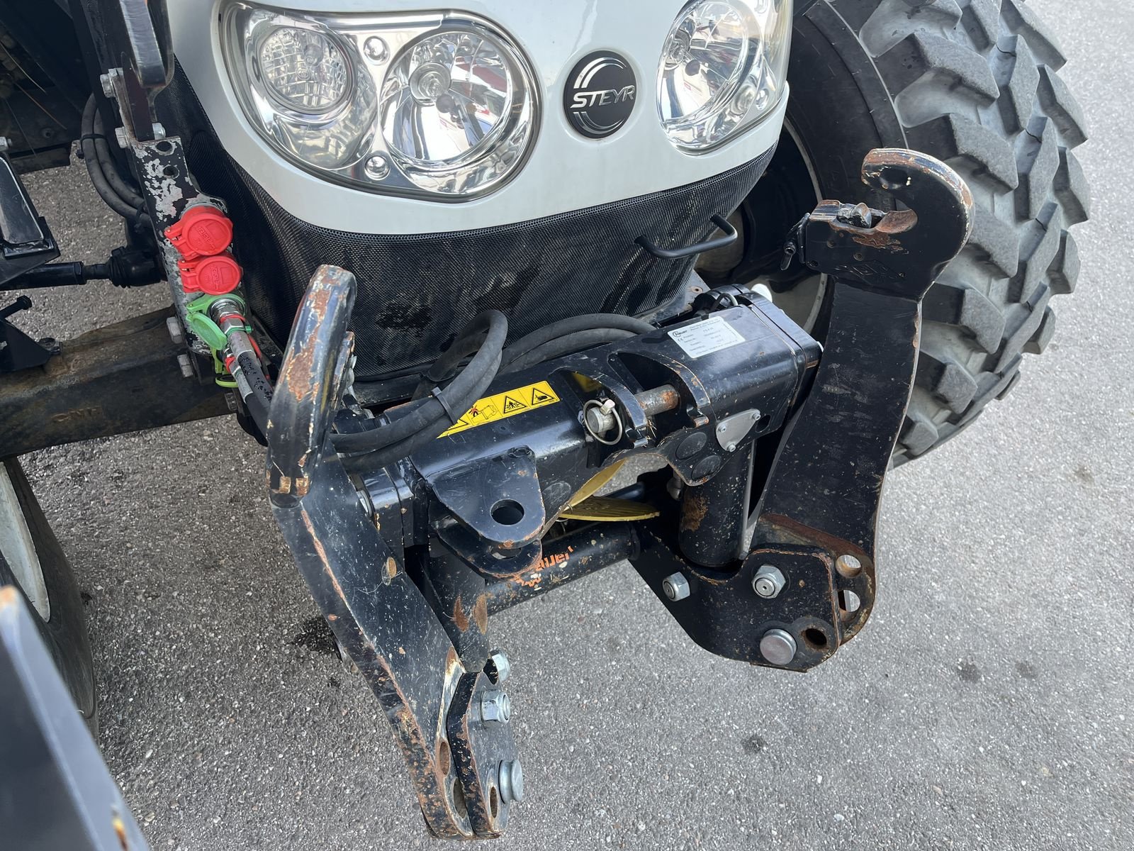 Traktor typu Steyr 4100, Gebrauchtmaschine w Harmannsdorf (Zdjęcie 31)