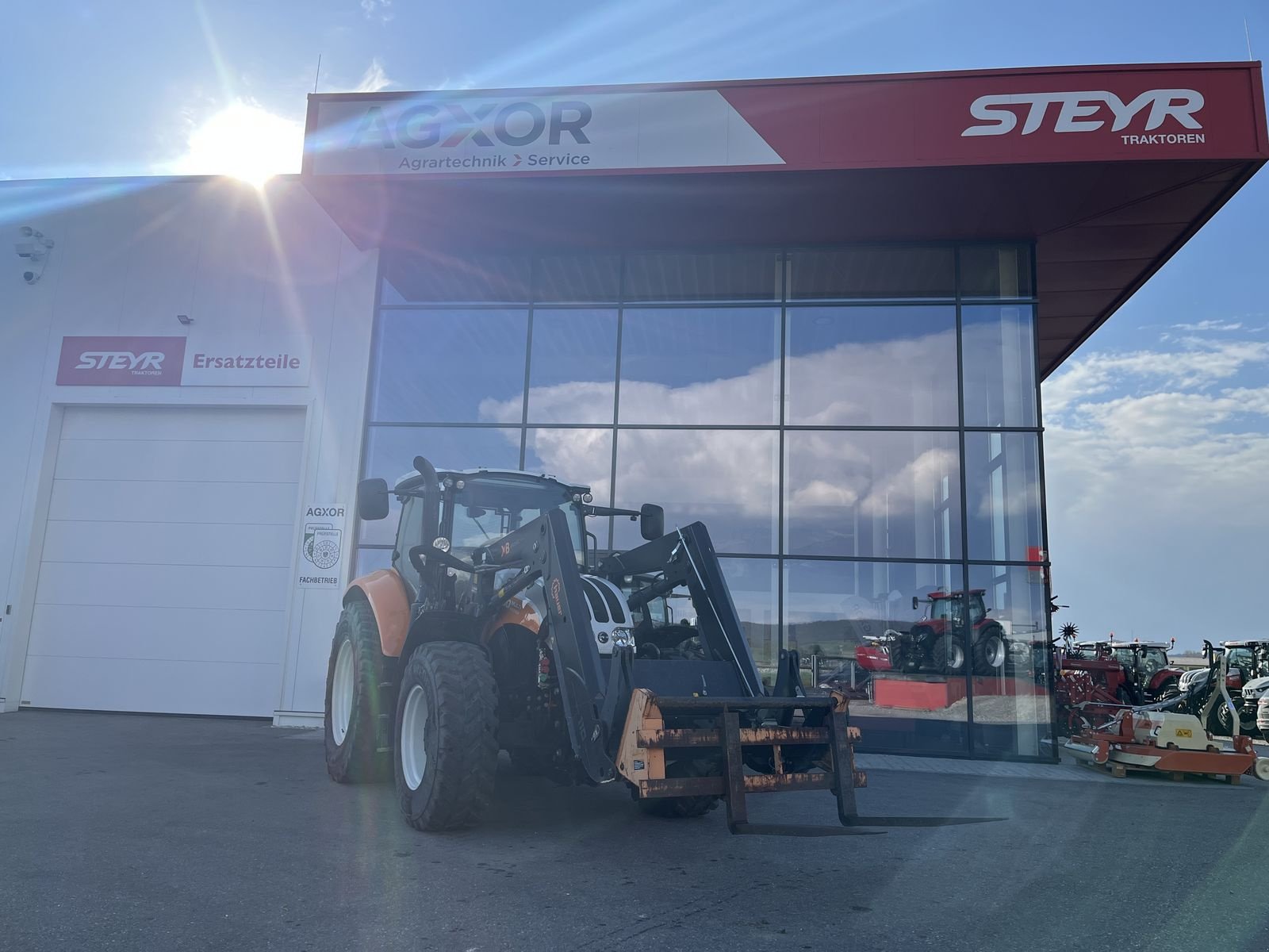 Traktor typu Steyr 4100, Gebrauchtmaschine w Harmannsdorf (Zdjęcie 2)