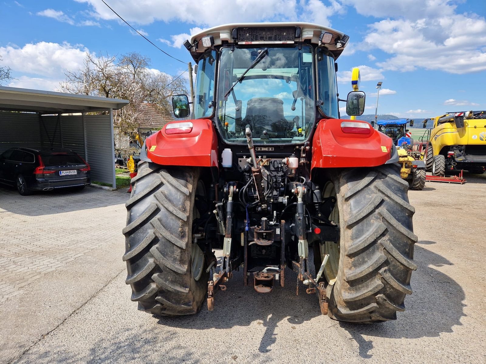Traktor van het type Steyr 4105 Multi Profi, Gebrauchtmaschine in Obritzberg (Foto 10)