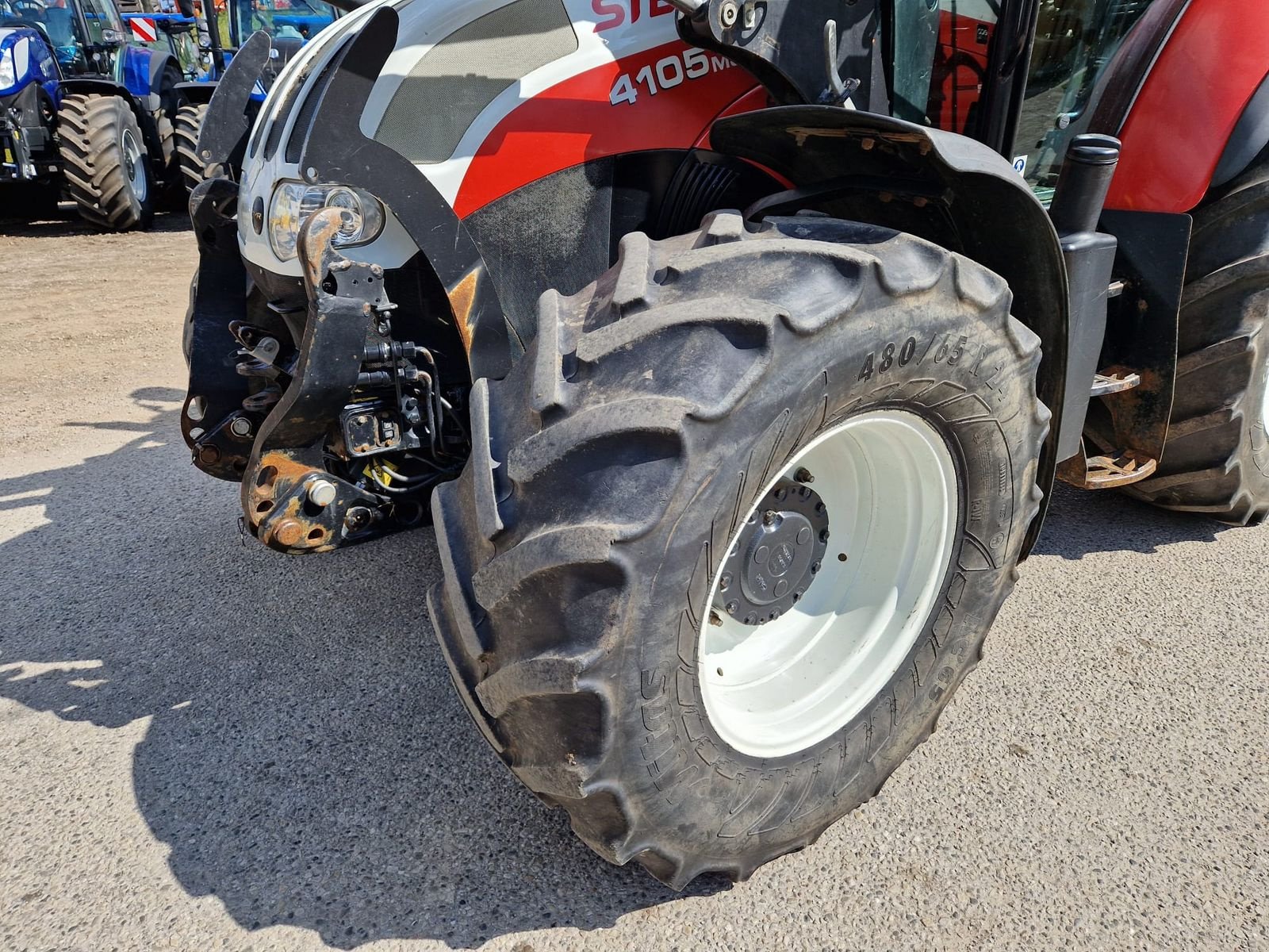 Traktor van het type Steyr 4105 Multi Profi, Gebrauchtmaschine in Obritzberg (Foto 20)