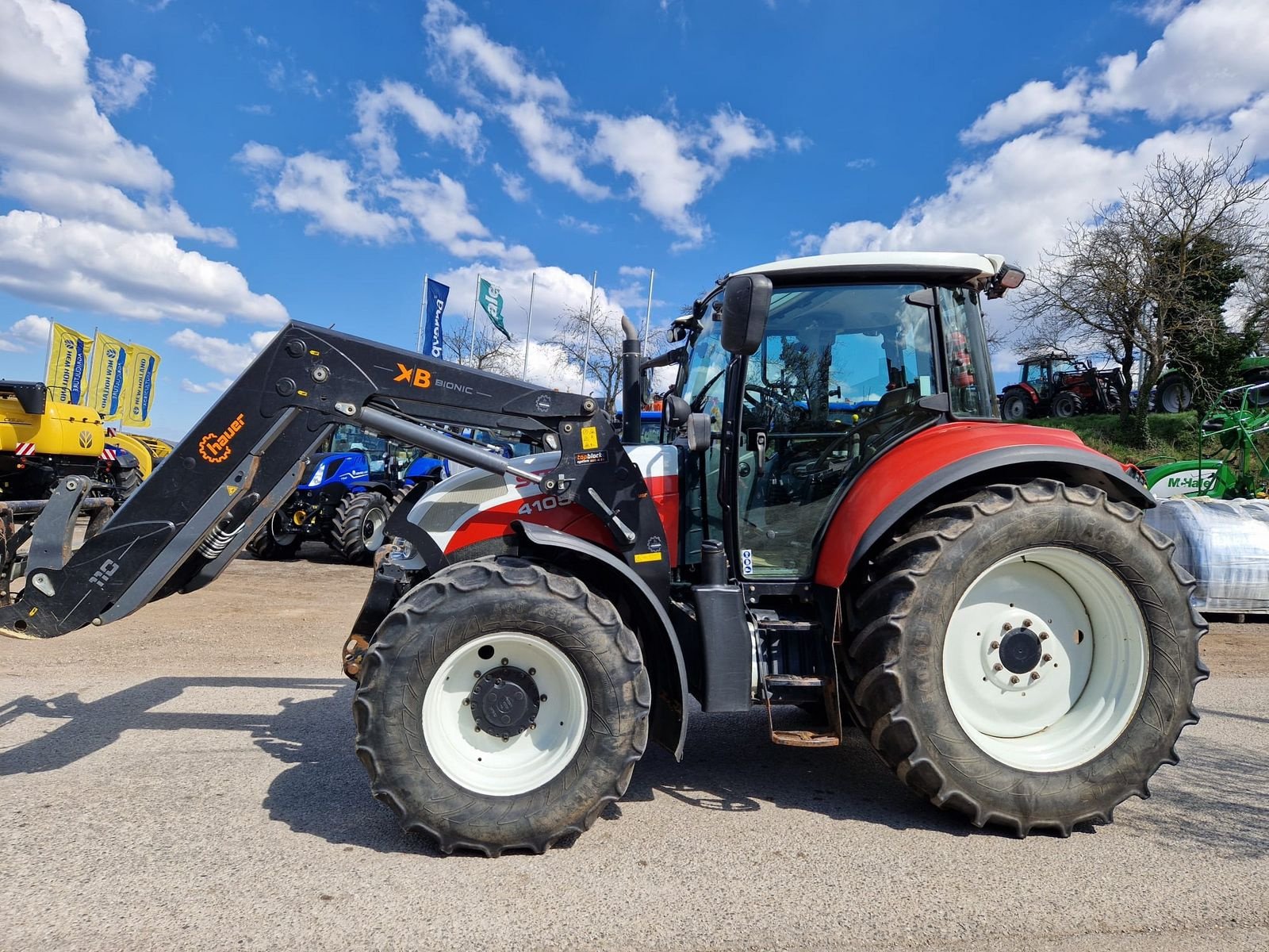 Traktor van het type Steyr 4105 Multi Profi, Gebrauchtmaschine in Obritzberg (Foto 3)