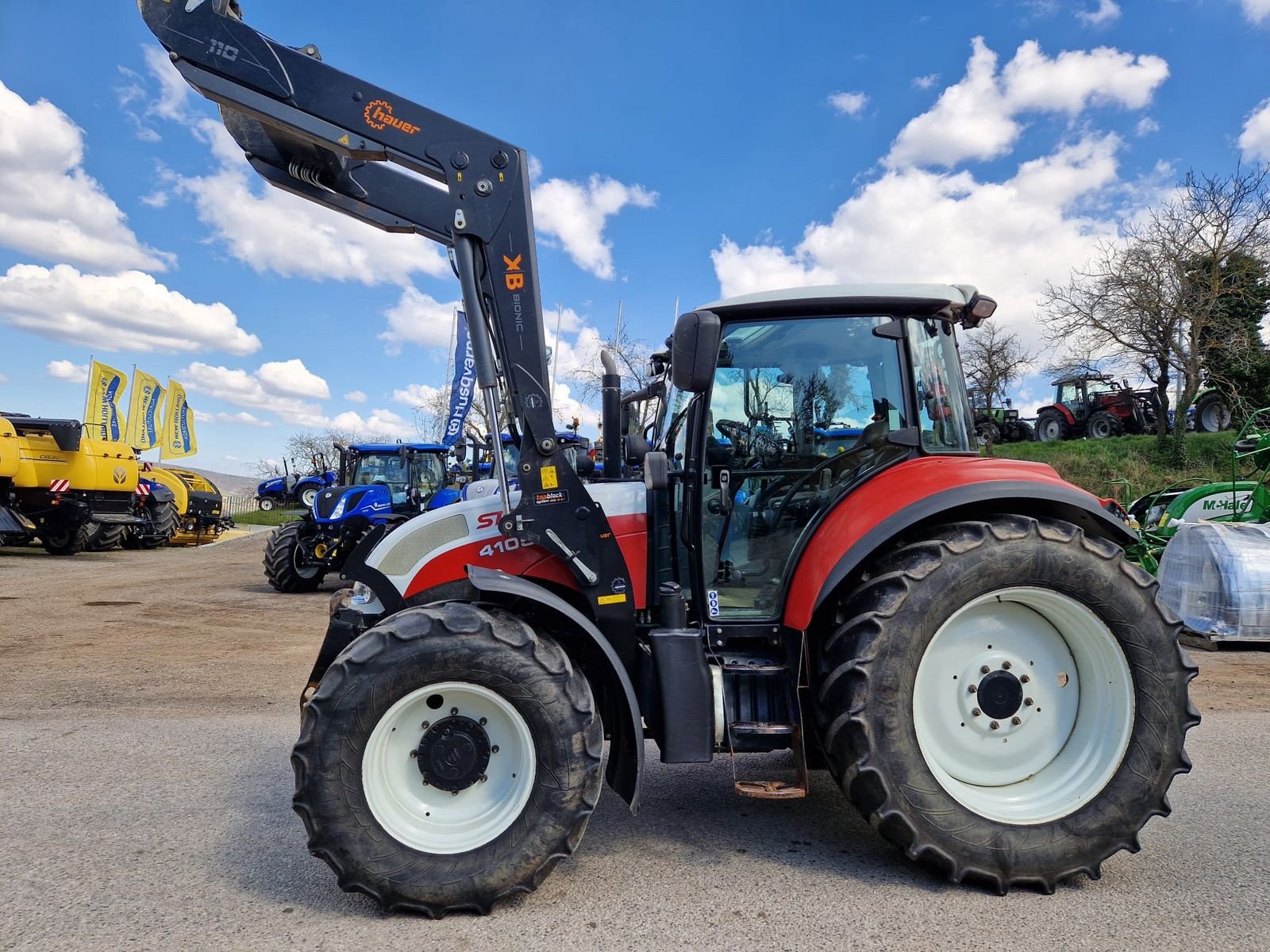 Traktor van het type Steyr 4105 Multi Profi, Gebrauchtmaschine in Obritzberg (Foto 2)