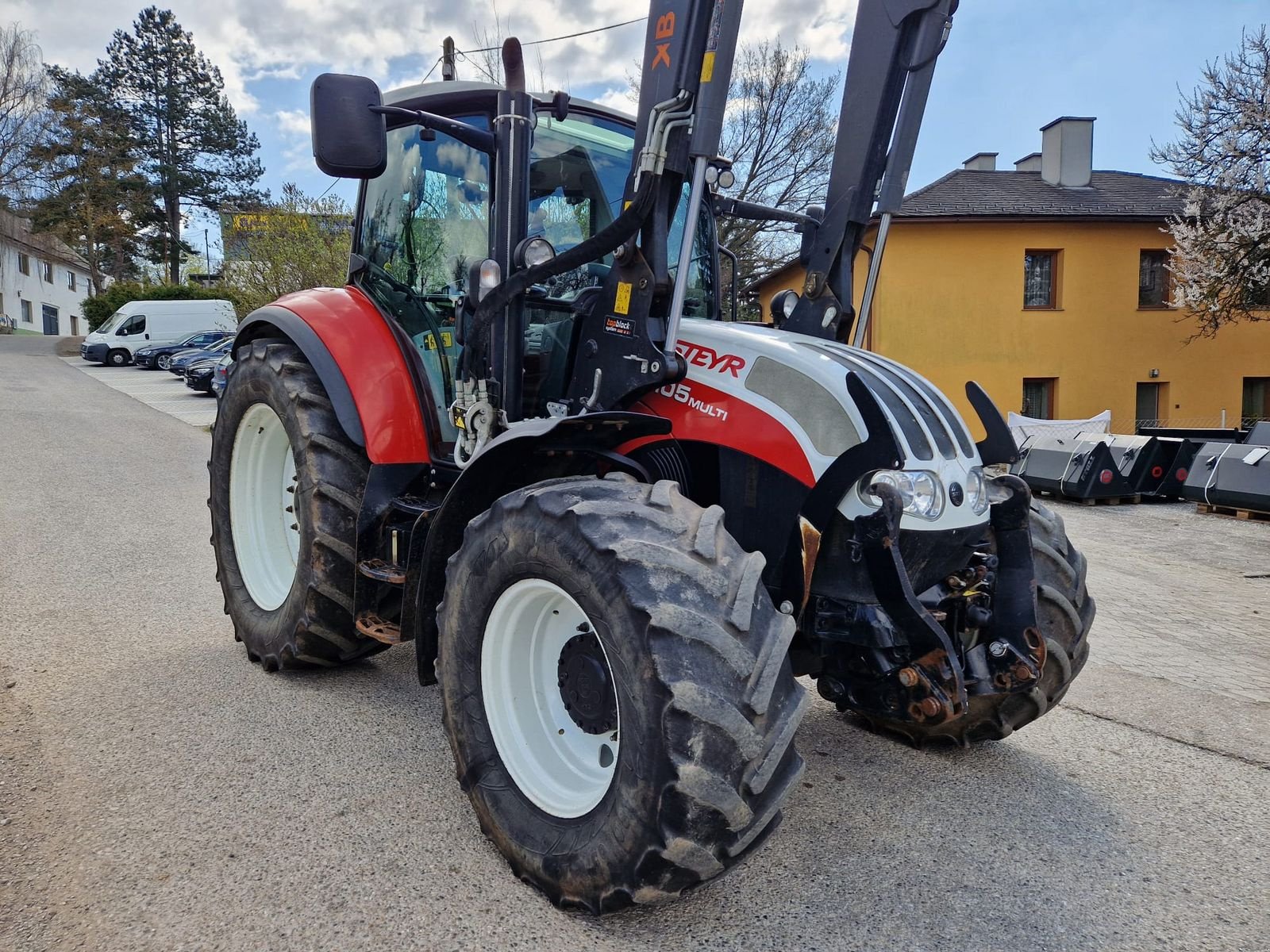 Traktor van het type Steyr 4105 Multi Profi, Gebrauchtmaschine in Obritzberg (Foto 8)