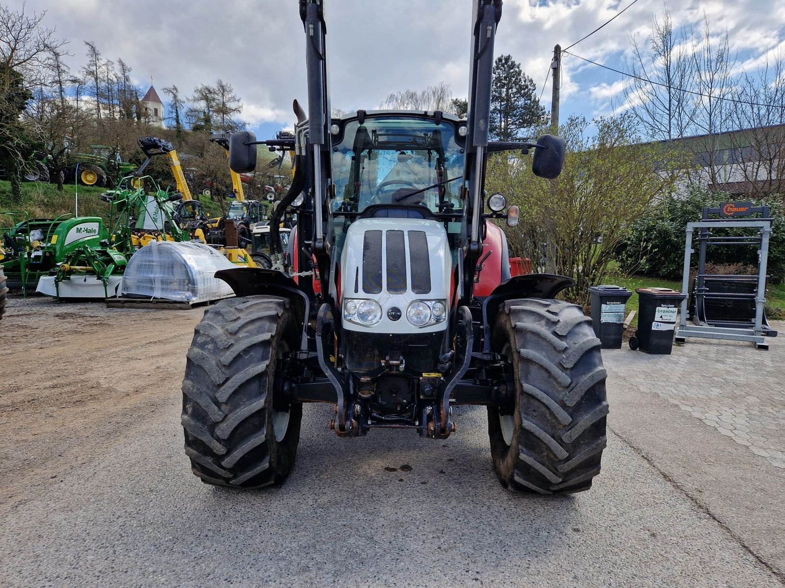 Traktor van het type Steyr 4105 Multi Profi, Gebrauchtmaschine in Obritzberg (Foto 4)