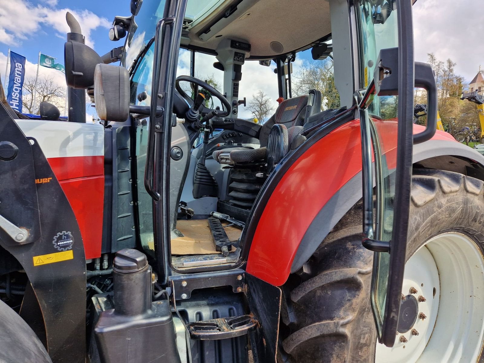 Traktor van het type Steyr 4105 Multi Profi, Gebrauchtmaschine in Obritzberg (Foto 11)