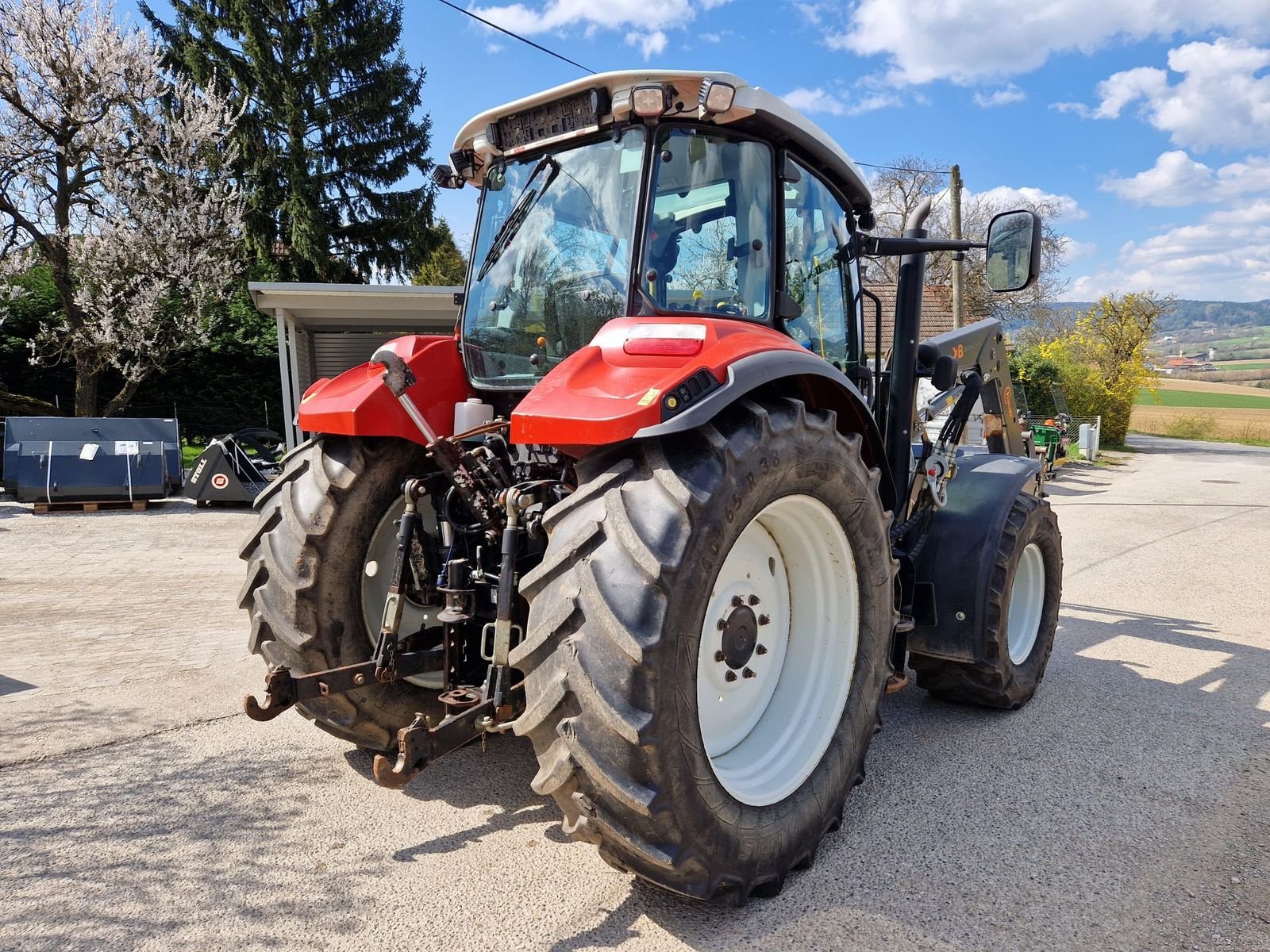 Traktor van het type Steyr 4105 Multi Profi, Gebrauchtmaschine in Obritzberg (Foto 9)