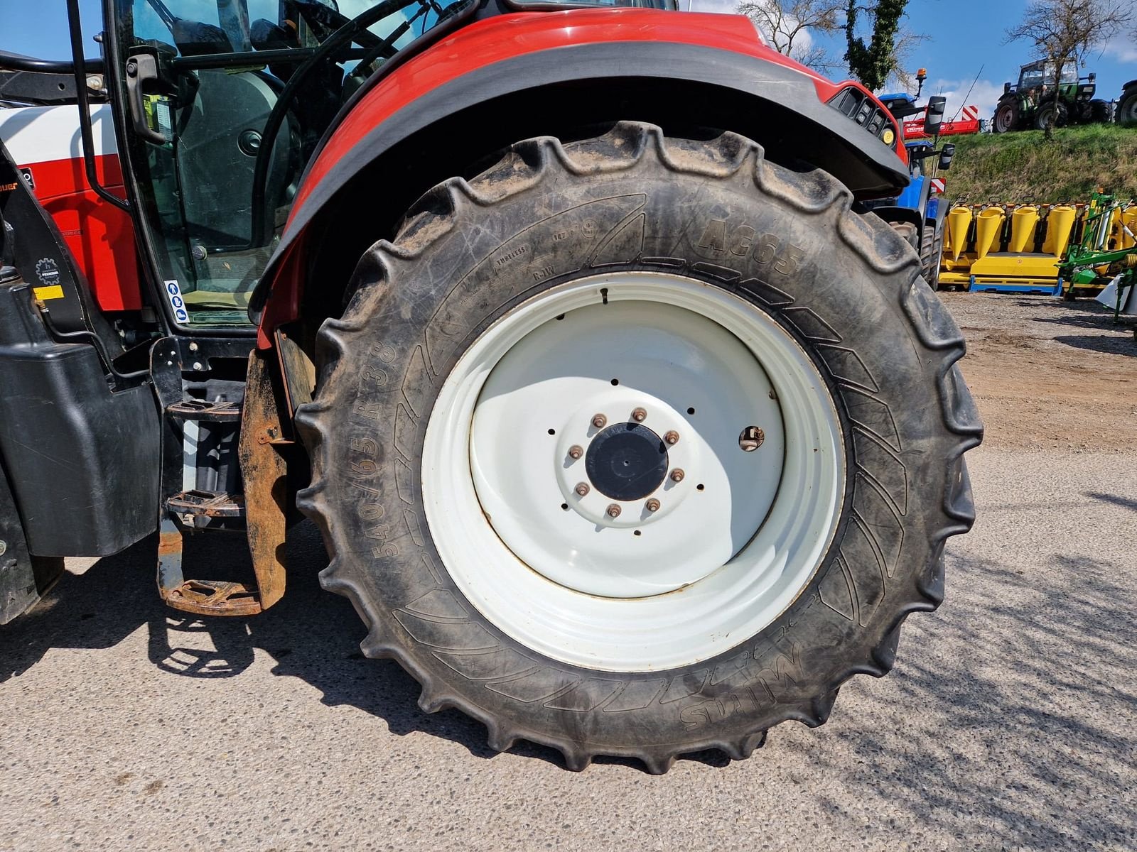 Traktor van het type Steyr 4105 Multi Profi, Gebrauchtmaschine in Obritzberg (Foto 23)