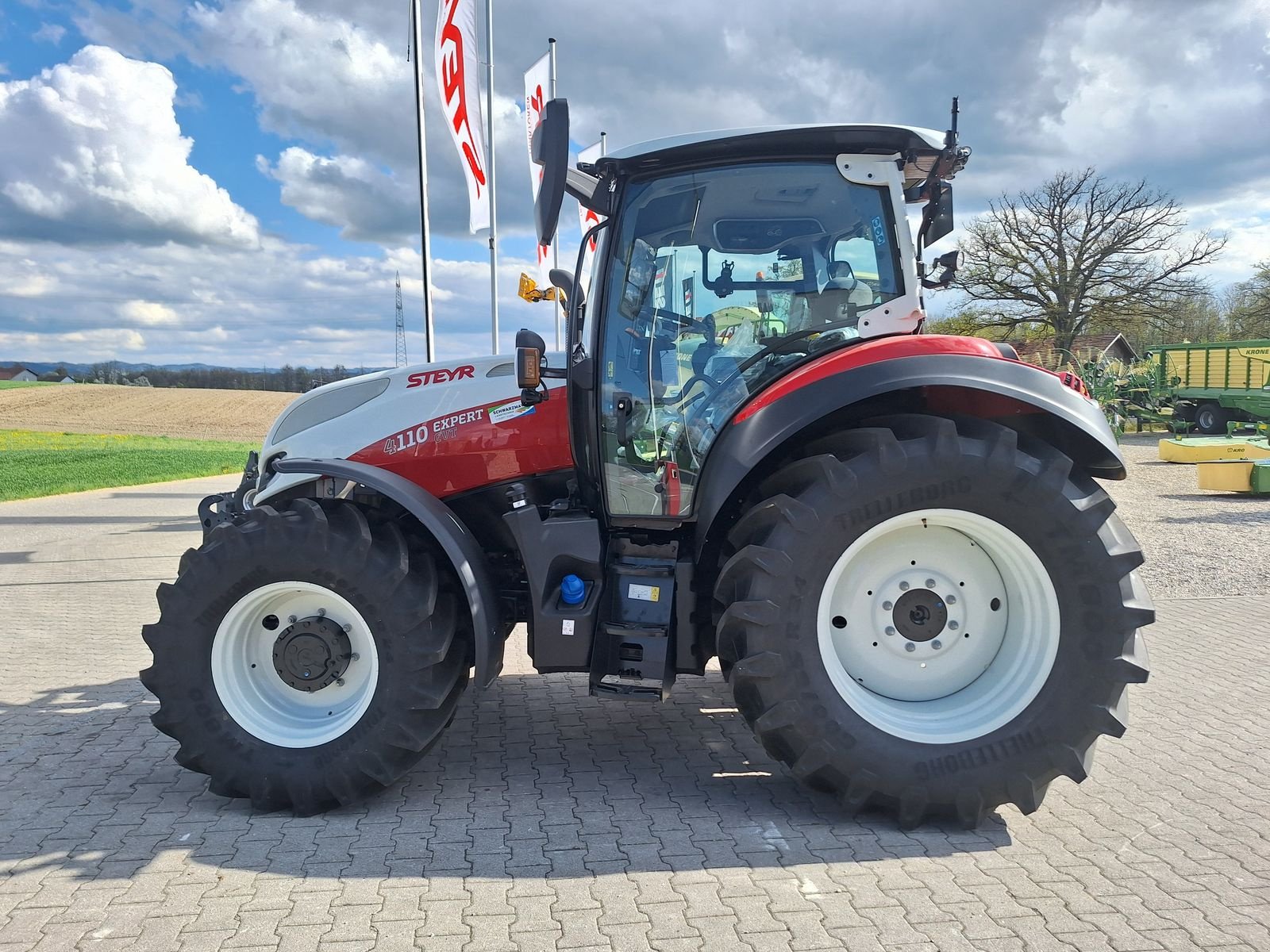 Traktor типа Steyr 4110 Expert CVT, Neumaschine в Harmannsdorf (Фотография 5)