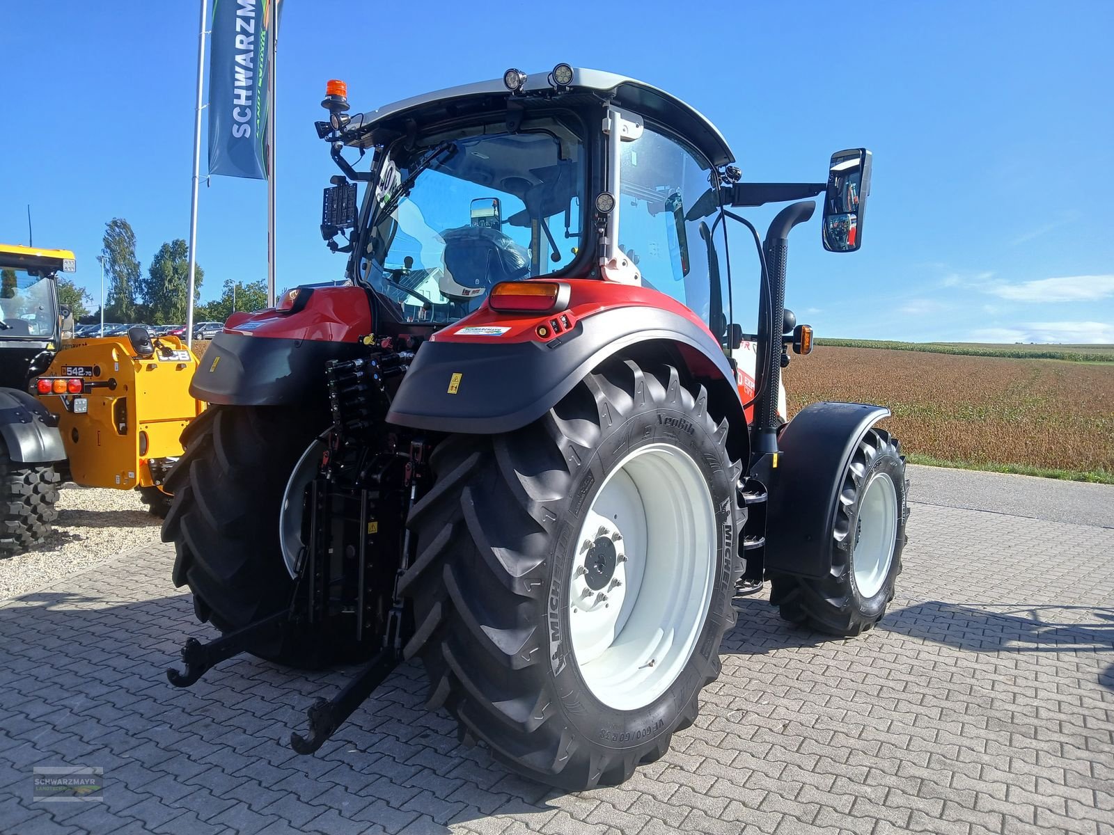 Traktor of the type Steyr 4110 Expert CVT, Vorführmaschine in Aurolzmünster (Picture 4)